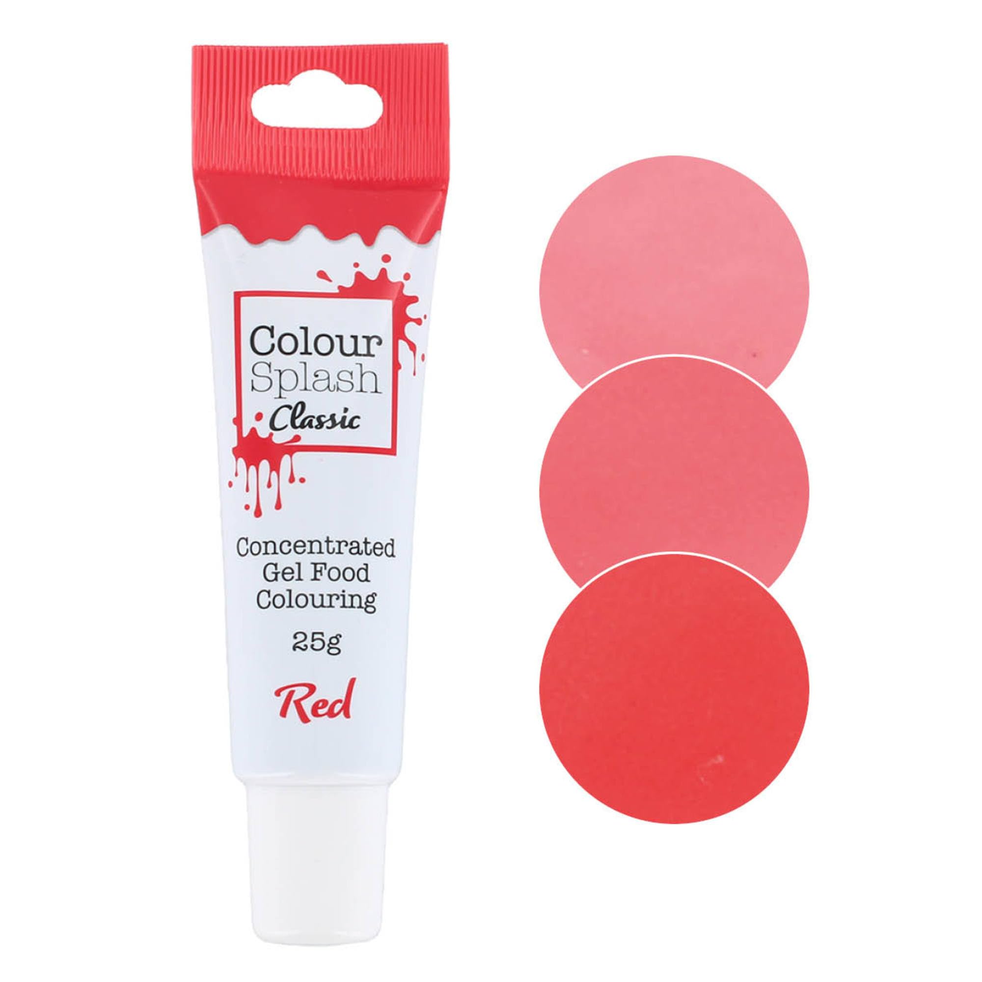 Colour Splash Food Colouring Gel - Highly Concentrated Red Gel for Baking | 9g 8
