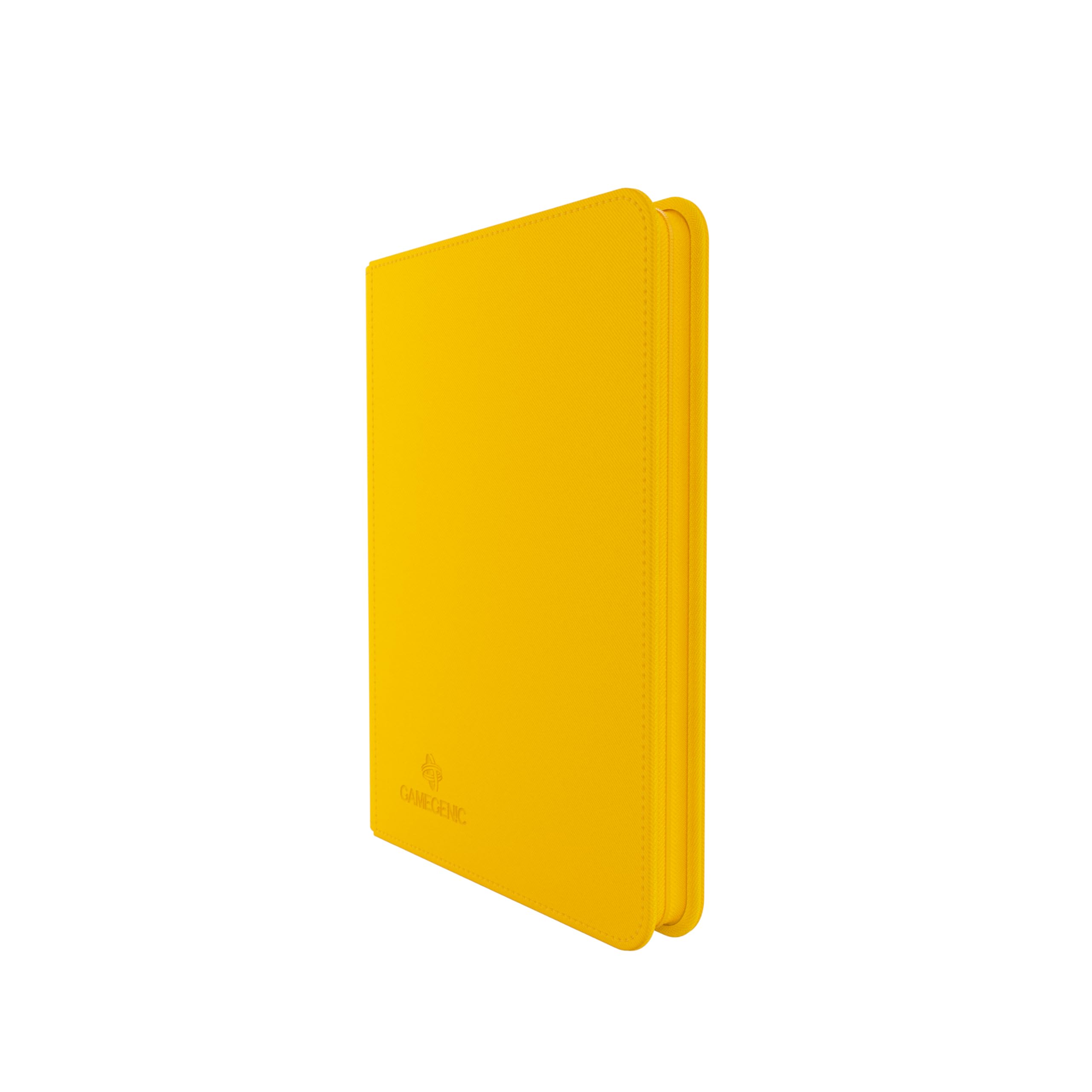 Gamegenic Zip-Up Album 8-Pocket - Yellow | Holds 160 Cards | Impact Resistant