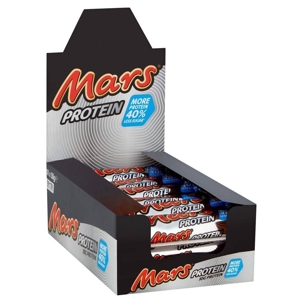 Mars Chocolate & Caramel Protein Bar Bulk Box, 18 x 50g 1