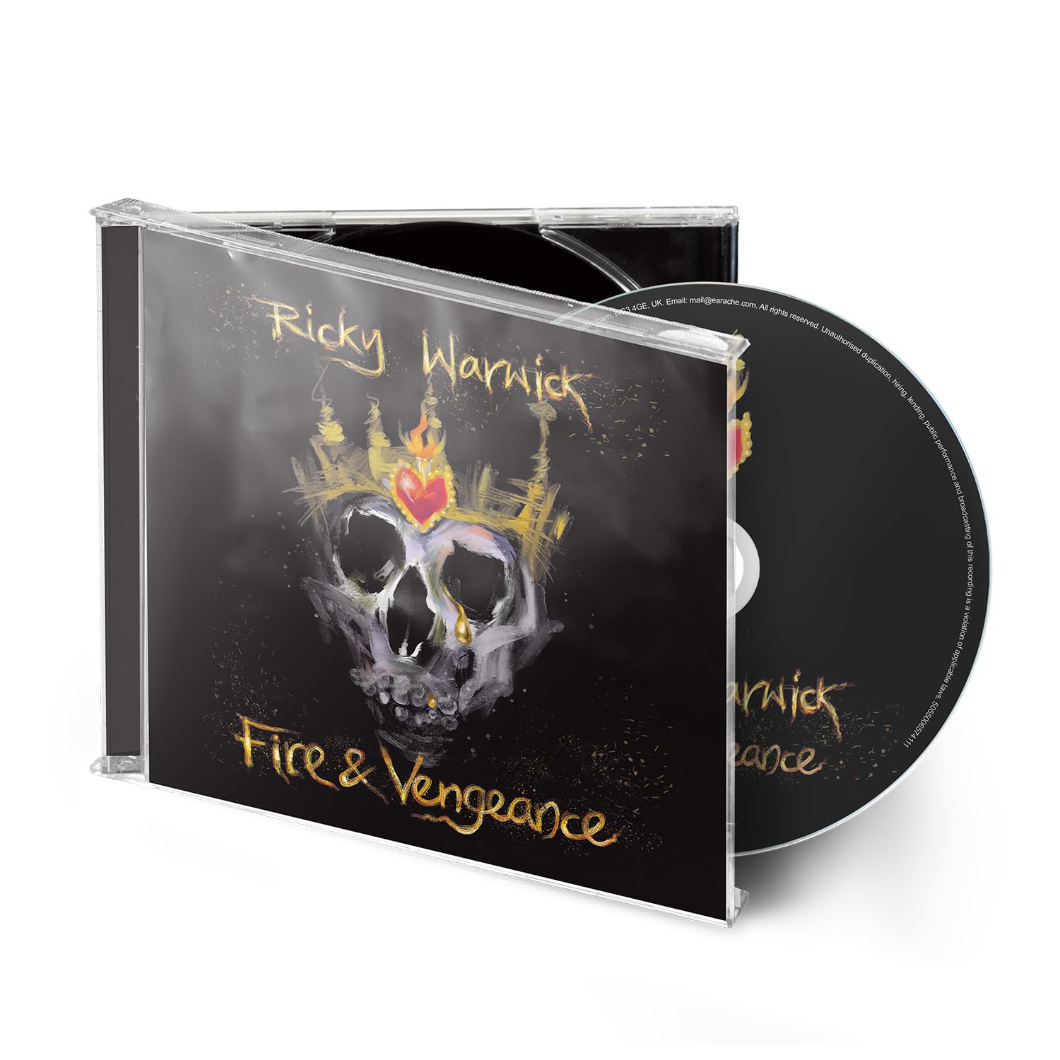 Ricky Warwick - Fire And Vengeance [CD] 1
