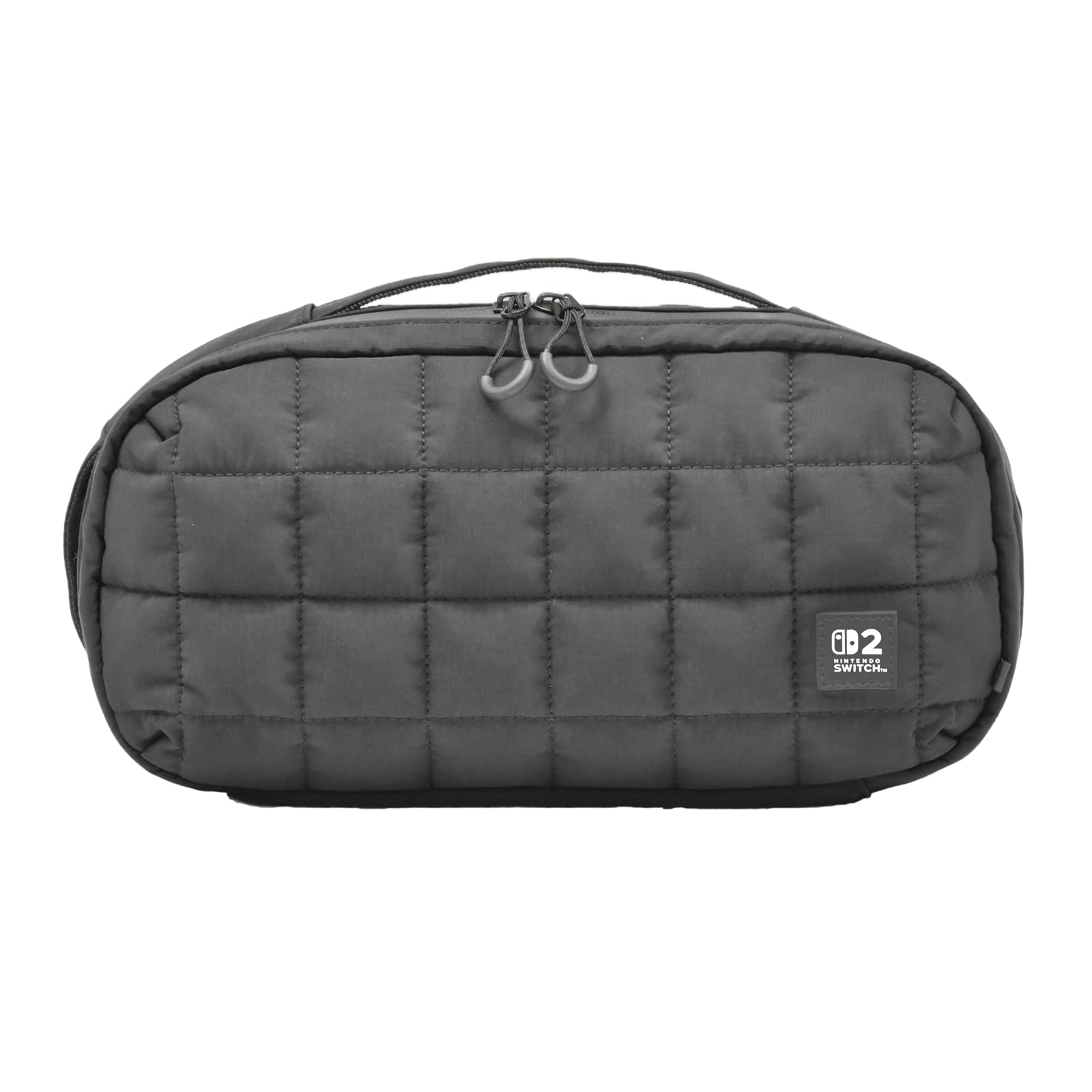 HORI Puff Pouch - Mid-Size Carrying Pouch for Nintendo Switch 2 | Black | Polyester 1