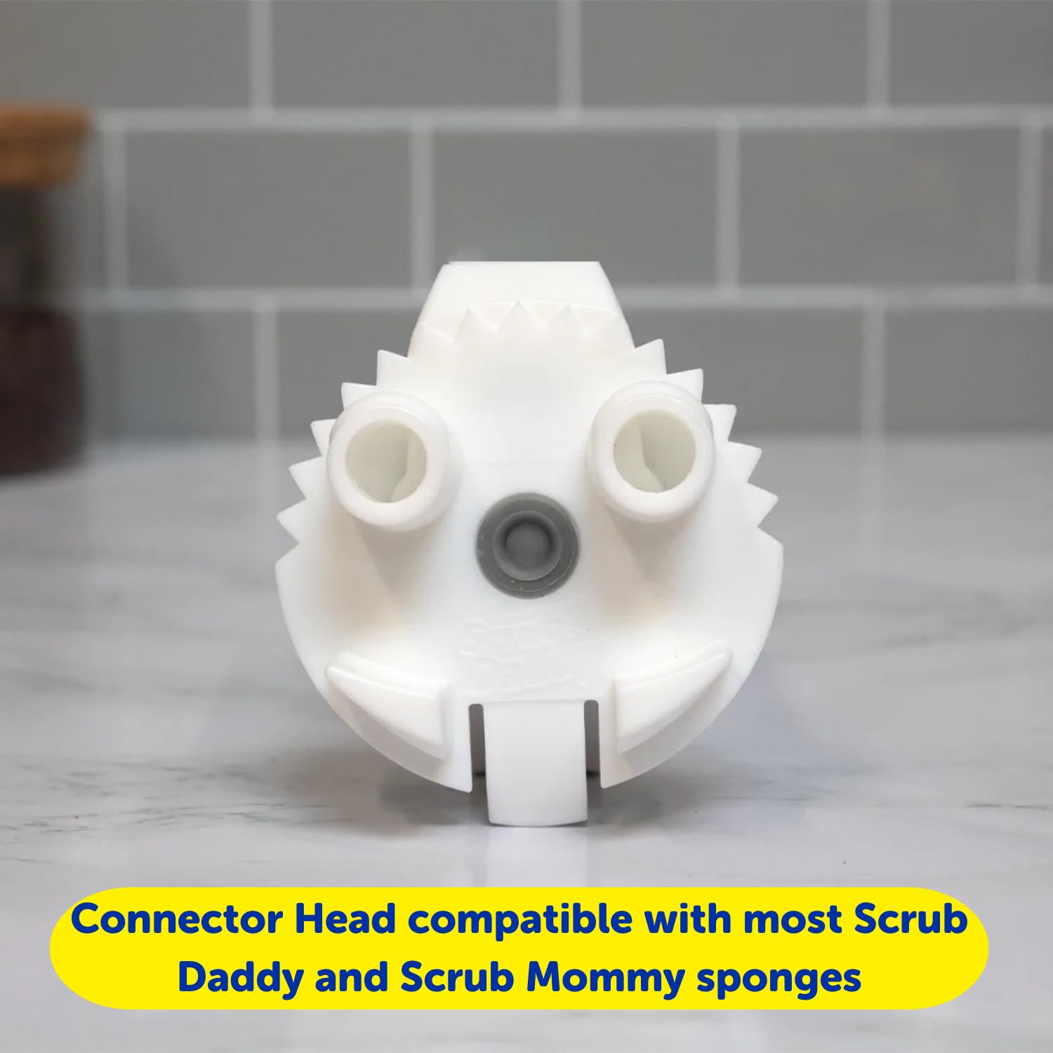 Scrub Daddy - Scrub Mommy Dish Wand with Refill Heads, Sponge & Connector Head 12