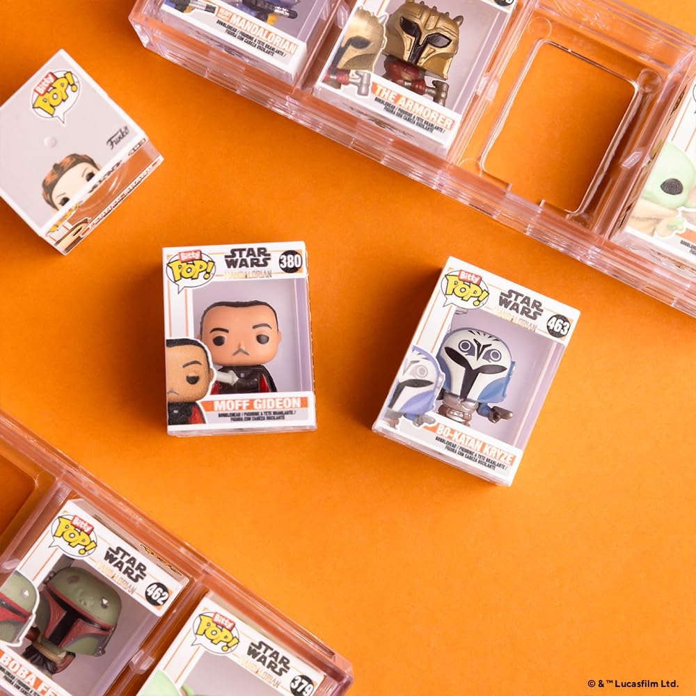 Funko Bitty Pop! The Mandalorian - Moff Gideon & Incinerator Stormtrooper 4-Pack | Vinyl Collectible Figures 2