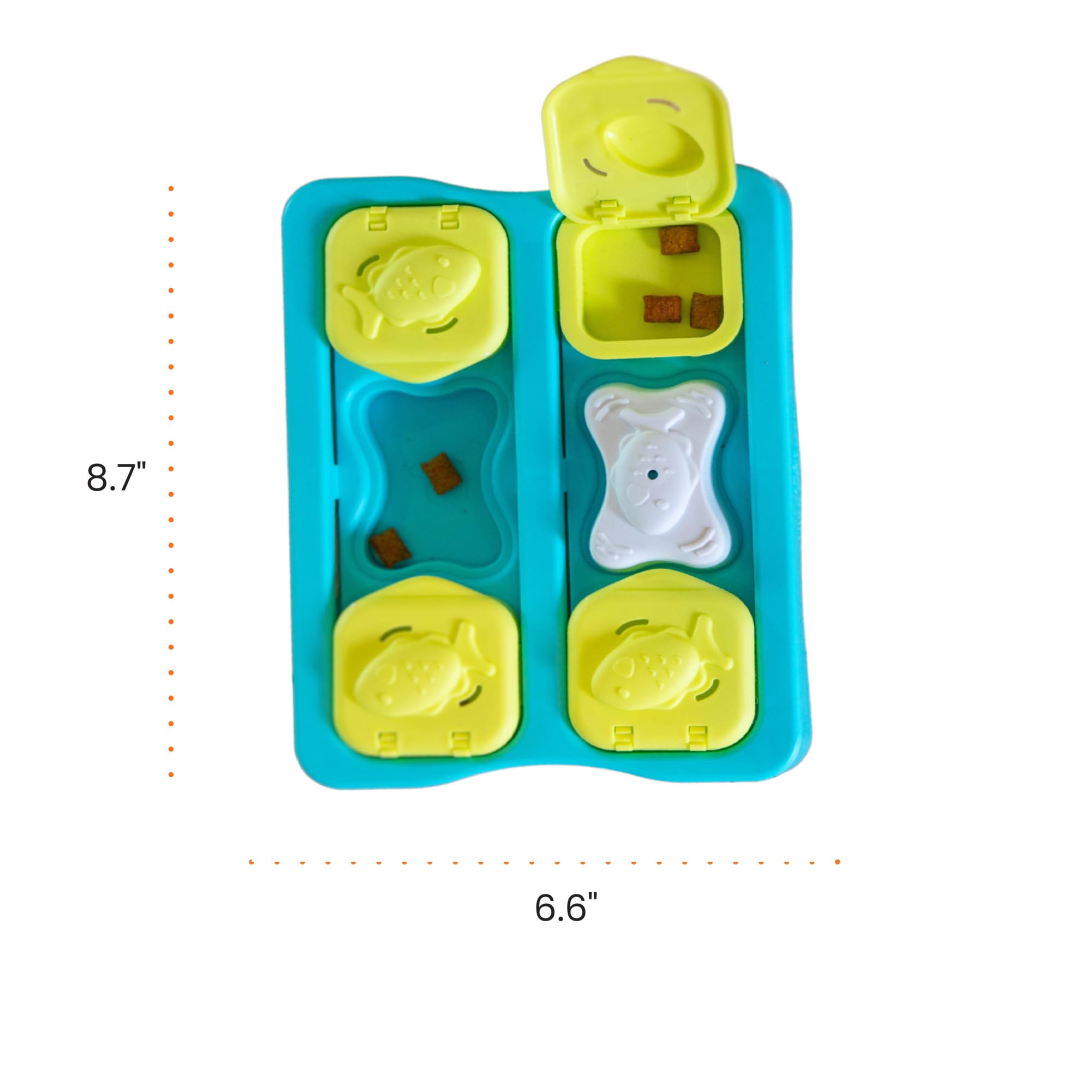 Catstages Kitty Cube Treat Puzzle Toy - Adjustable Difficulty | Encourages Foraging | Holds Up to 1/3 Cup Kibble 8