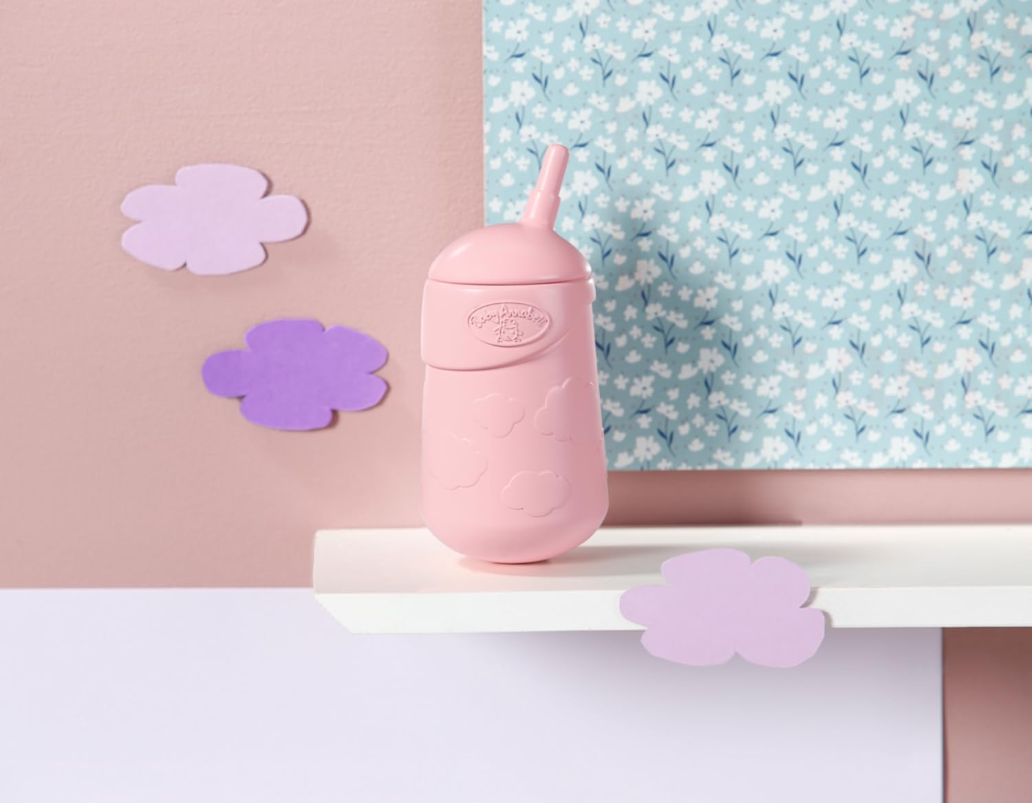 Baby Annabell Universal Milk Bottle 706794 - Sealed Cloud Design for 43cm Dolls 4