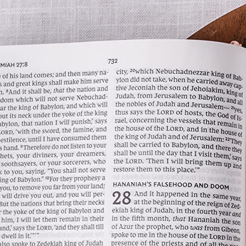 Thomas Nelson NKJV Value Thinline Bible - Large Print | Red Letter Edition | Imitation Leather 5