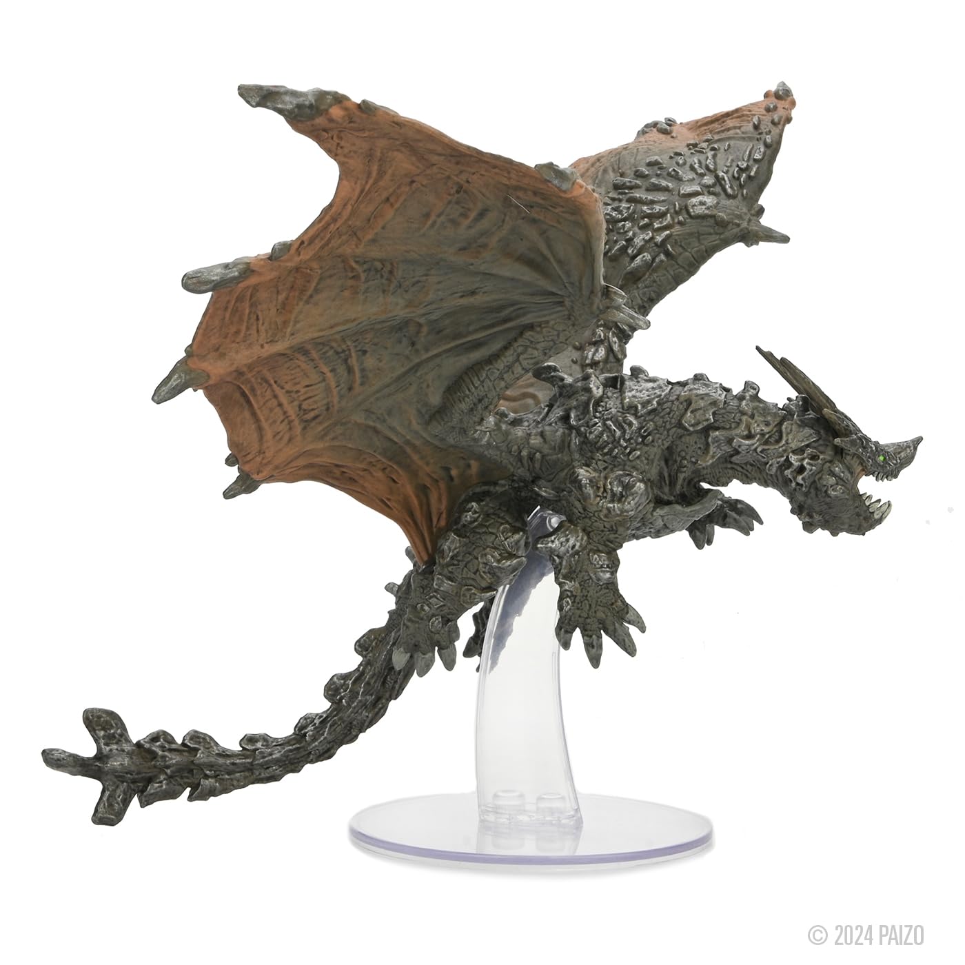WizKids Pathfinder Battles Adult Adamantine Dragon Miniature | Pre-Painted Plastic | 75mm Base 3