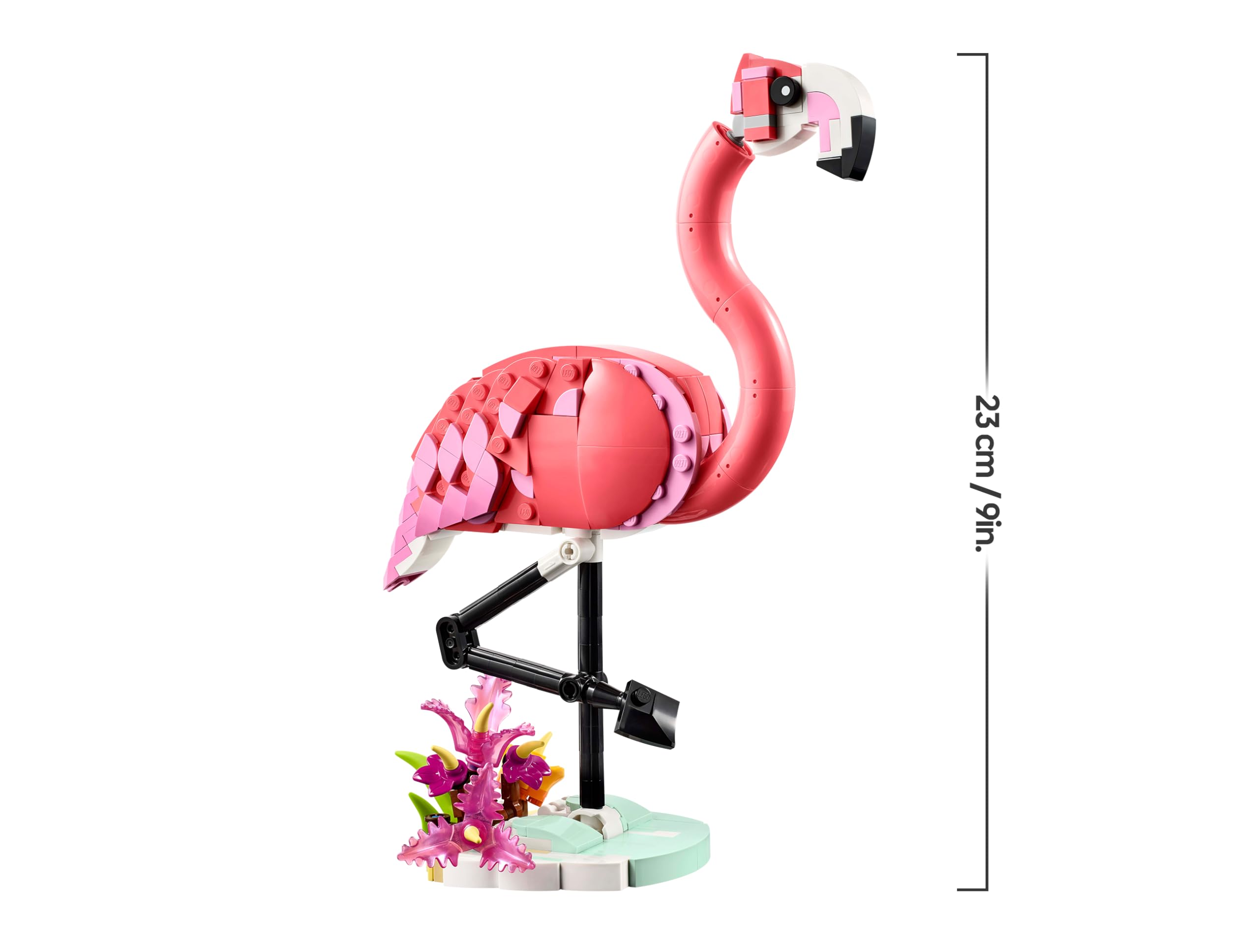 LEGO Creator 3in1 Wild Animals: Pink Flamingo Set 31170 | 3 Models in 1 | Ages 8+ 8