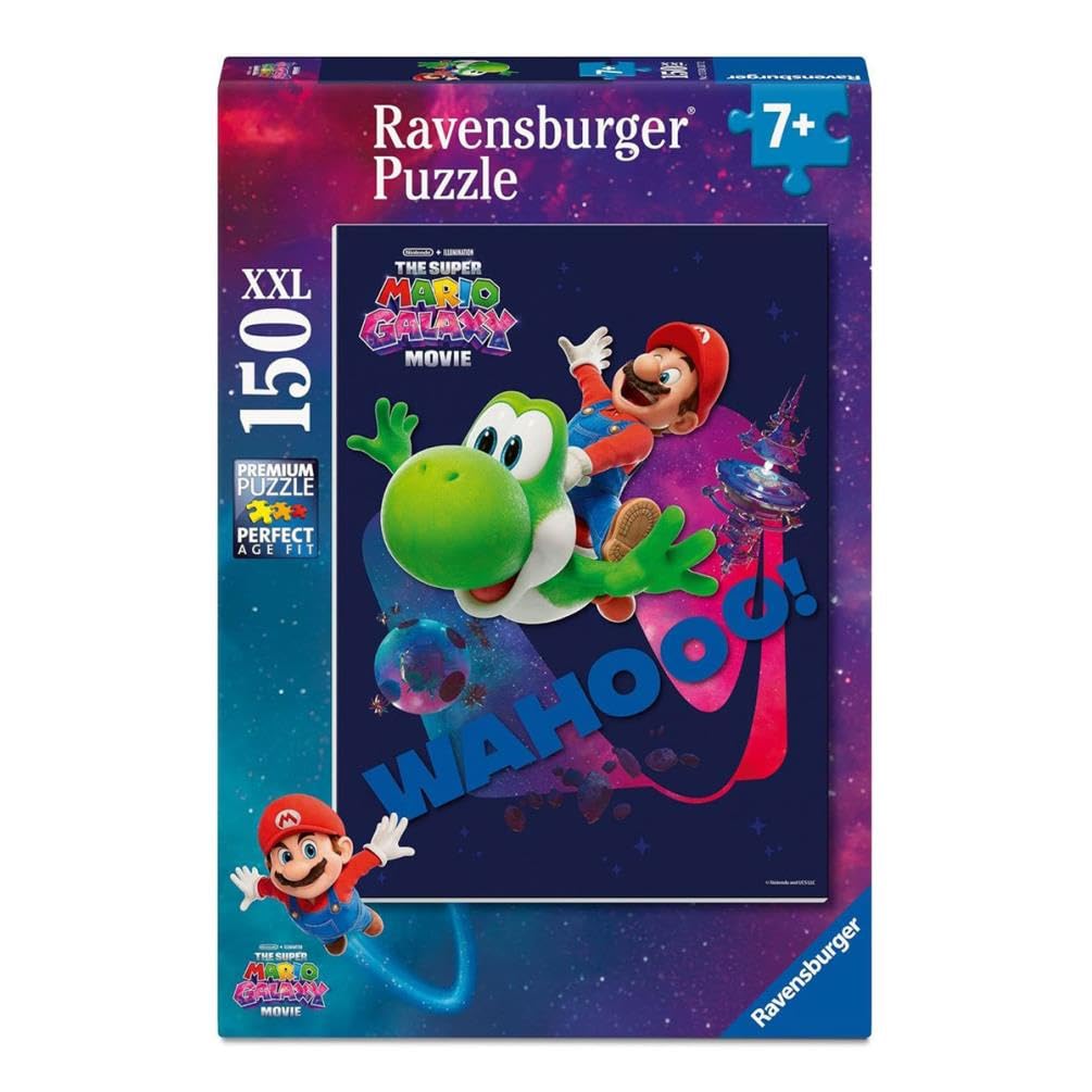 Ravensburger Super Mario Galaxy Movie Puzzle - 150 Piece XXL Kids Jigsaw | Ages 7+