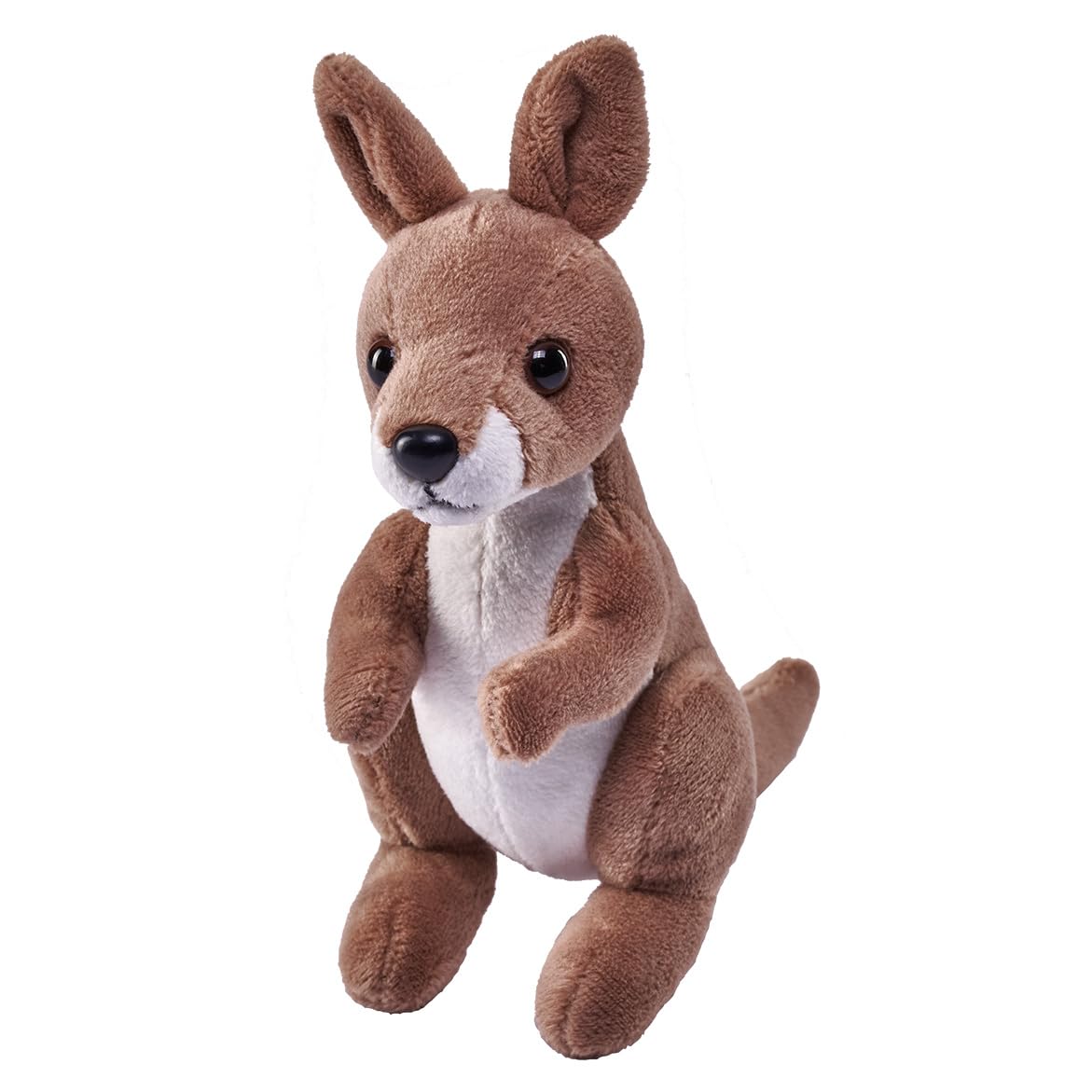 WILD REPUBLIC Pocketkins Eco Kangaroo Stuffed Animal - 5 Inches, Plush Toy, Recycled Materials