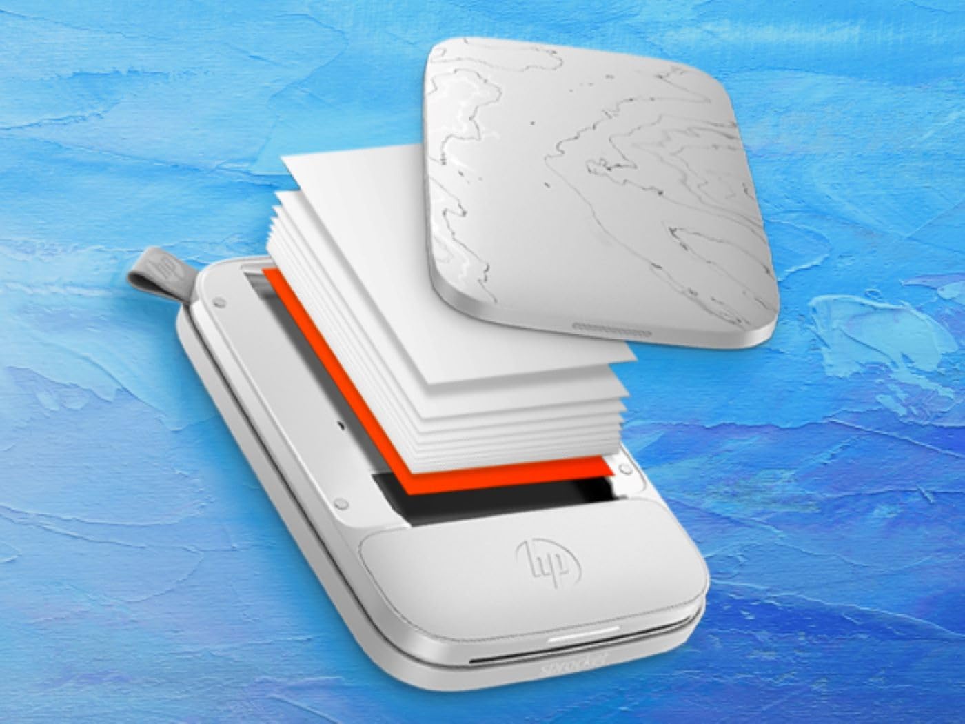 HP Premium Zink Photo Paper - 2.3 x 3.4 inch, Sticky Back, 20 Sheets | Smudge Resistant 7