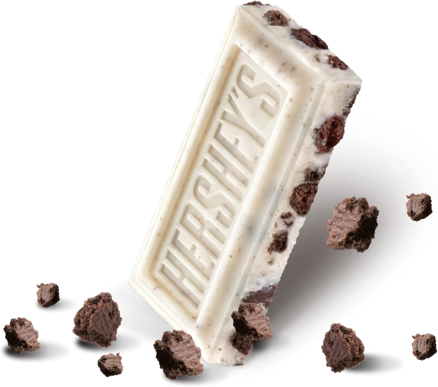 Hershey's Cookies 'n' Crème Riegel mit weißer Schokolade und Keksstückchen – 24er-Packung (je 40 g)