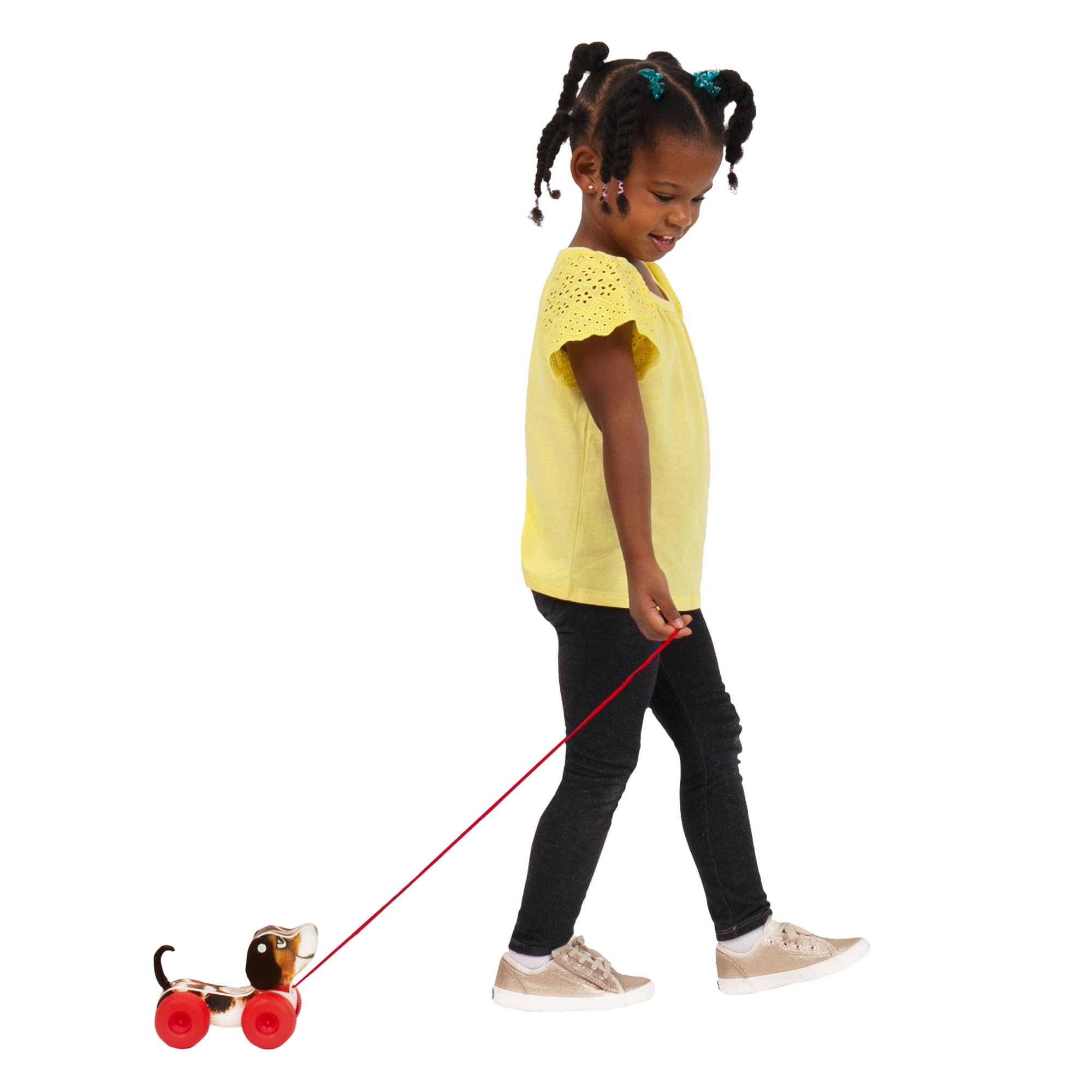 Basic Fun Fisher Price Little Snoopy Pull-Along Toy | Multicolor | Ages 12 Months+ 5