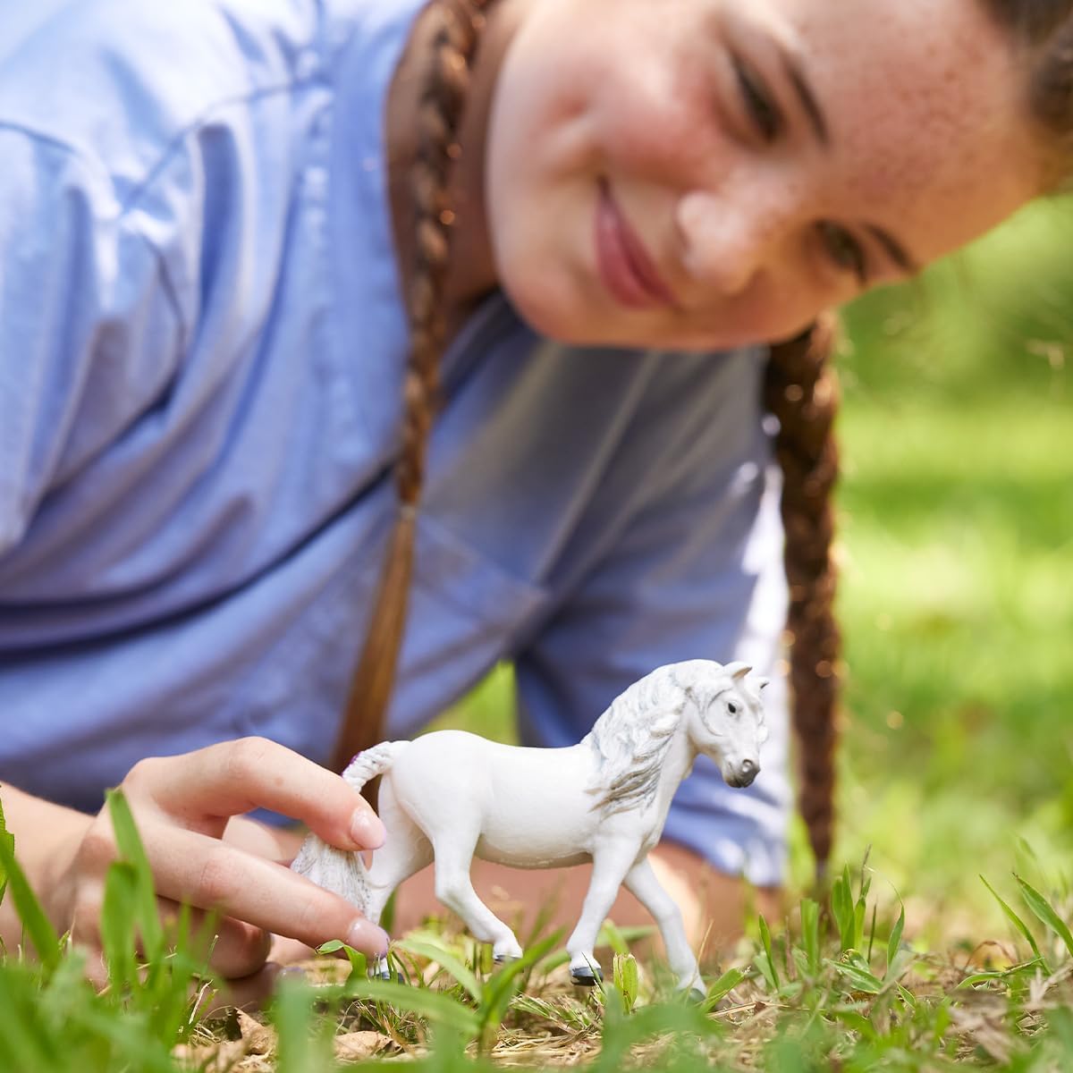 Schleich Horse Club Iceland Pony Mare Figurine 13942 - White | Ages 5+ 3