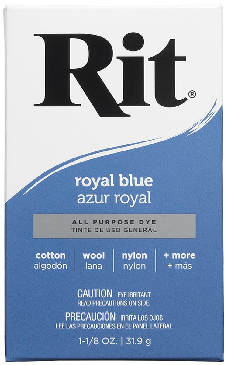 NAKOMA PRODUCTS Fabric Dye Powder - Royal Blue, 31.9g 1