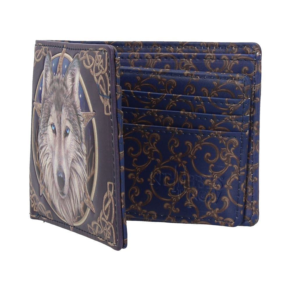 Nemesis Now Lisa Parker Wild One Wolf Wallet in Black PU 6