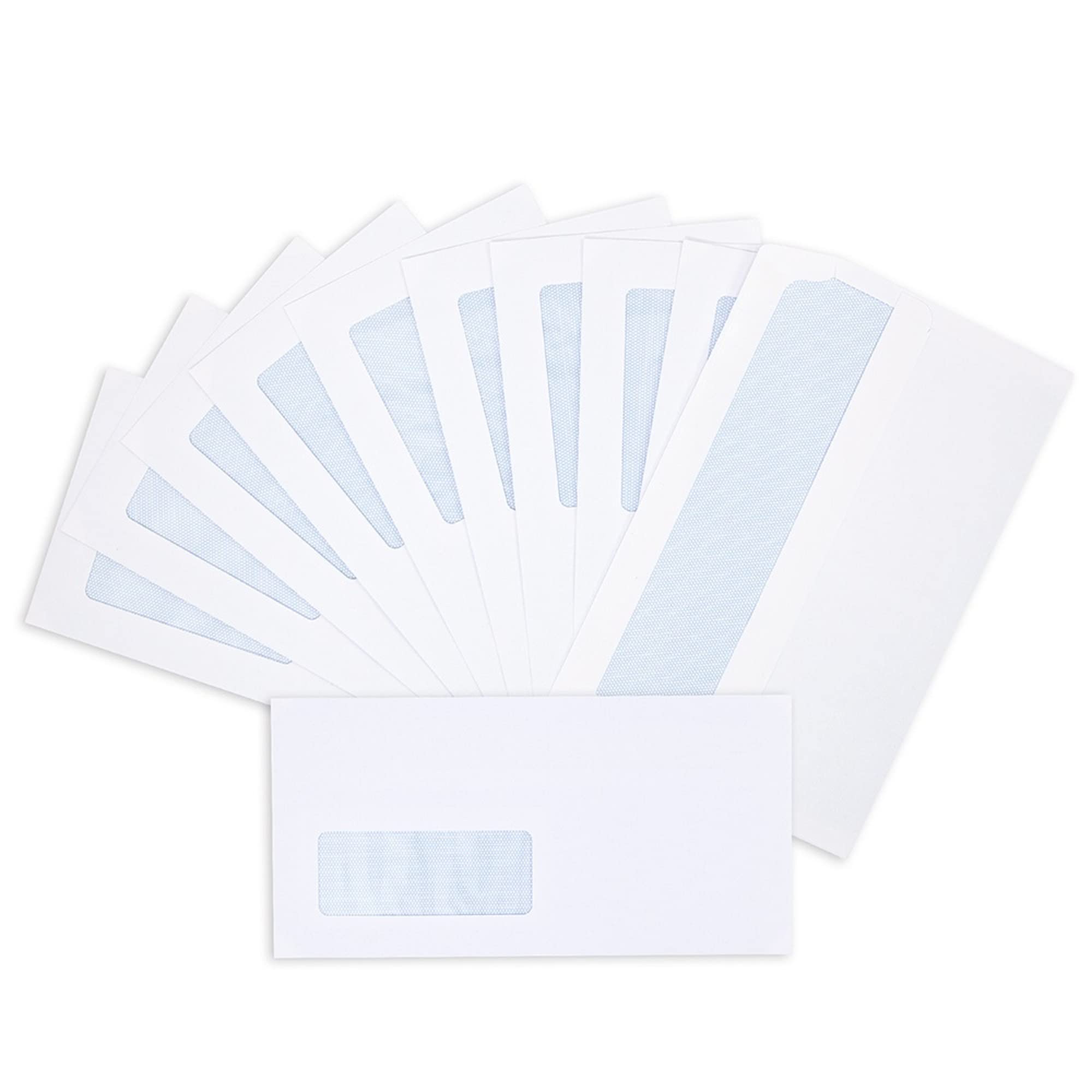 Postmaster DL Window Envelopes - 110 x 220mm, 80 GSM, Self Seal, White | 400 Pack 1