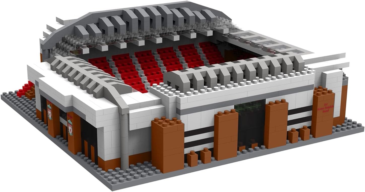 FOCO BRXLZ Liverpool FC Mini Anfield Stadium Building Set | 1378 Pieces | Ages 12+ 3