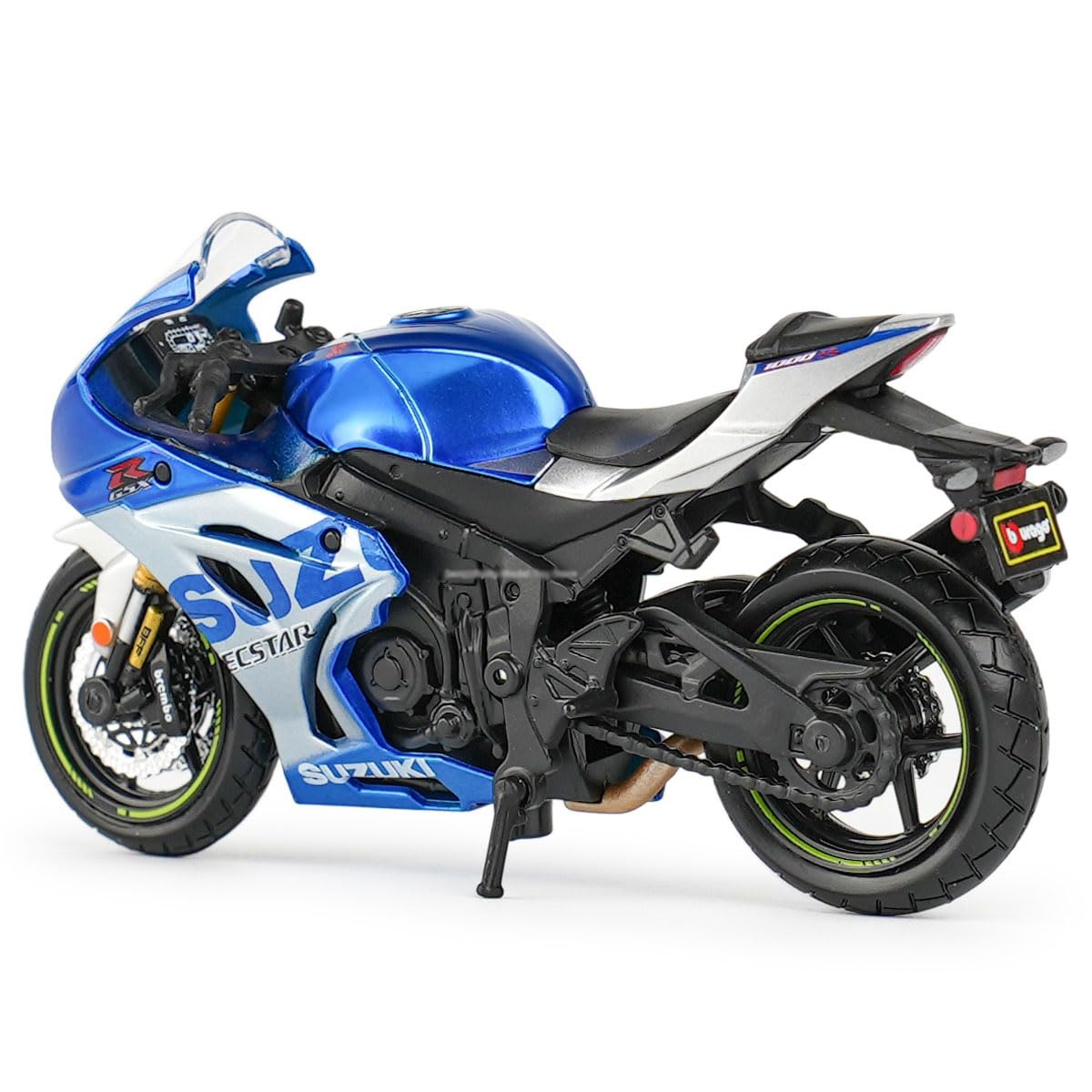 Bburago Suzuki GSX-R 1000 Die-Cast Model Motorcycle Replica | 22cm Long | Red 6