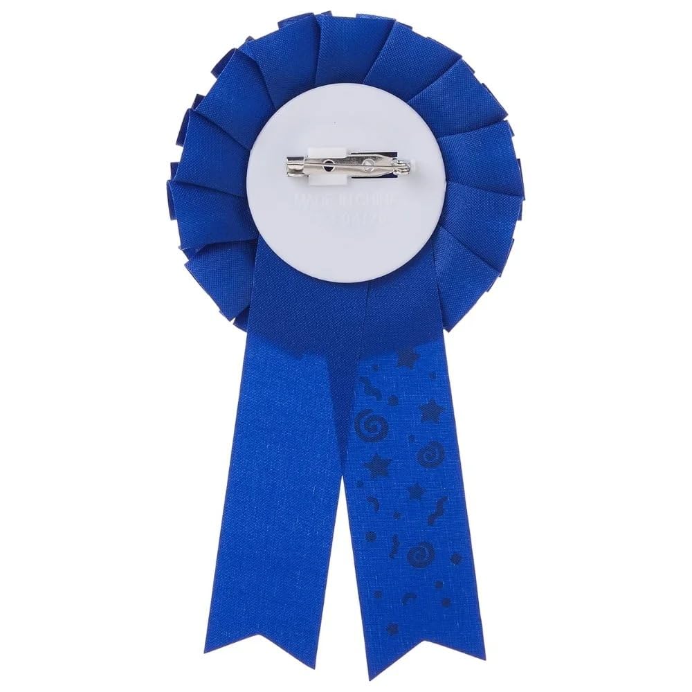 Unique Birthday Boy Multicolor Award Badge - 1 Count | 17cm x 8cm | Plastic 3