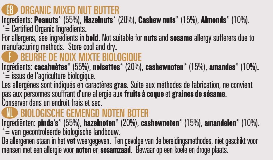 Biona Bio-Nussbutter, gemischt, 170 g 3