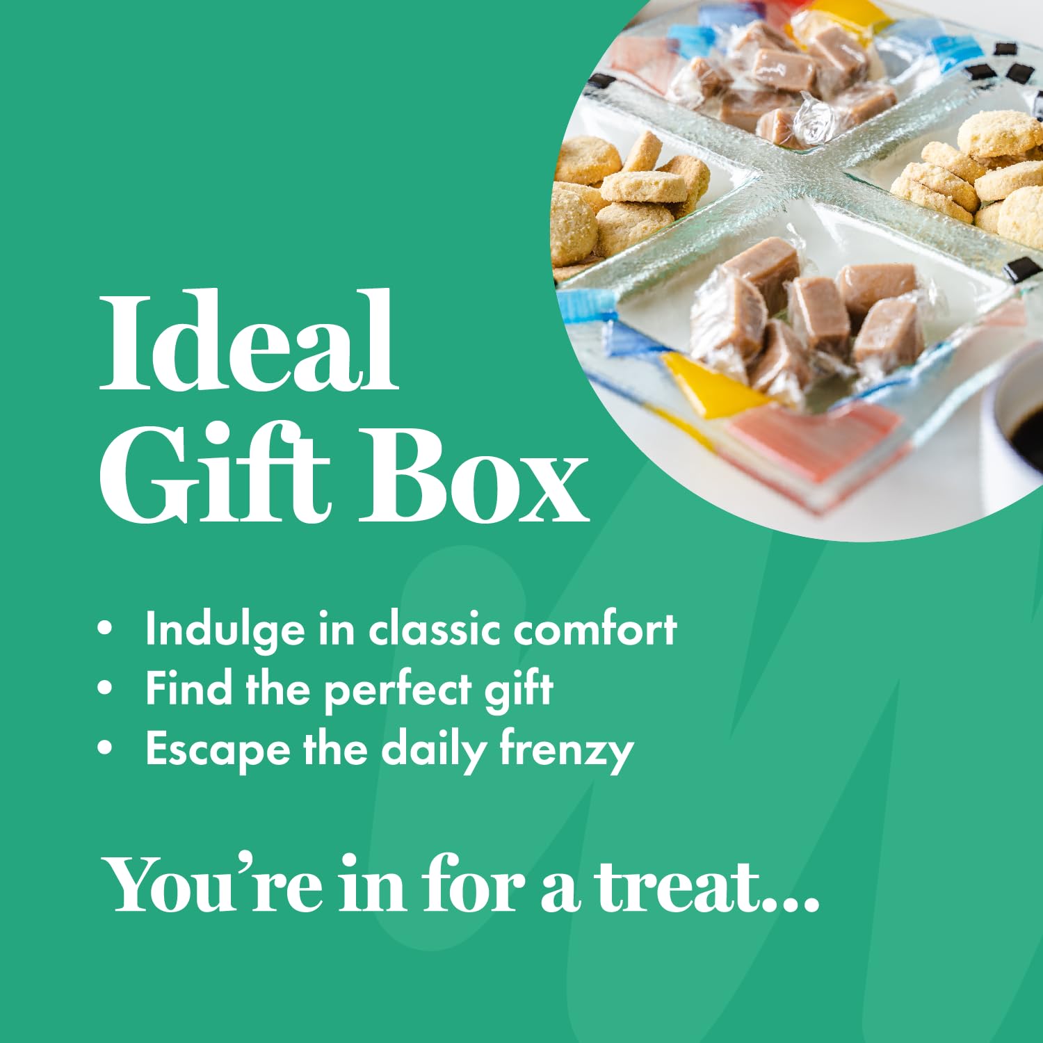 Josh & Jim's Shortbread & Clotted Cream Fudge Gift Box - 280g | Traditional British Recipe 5