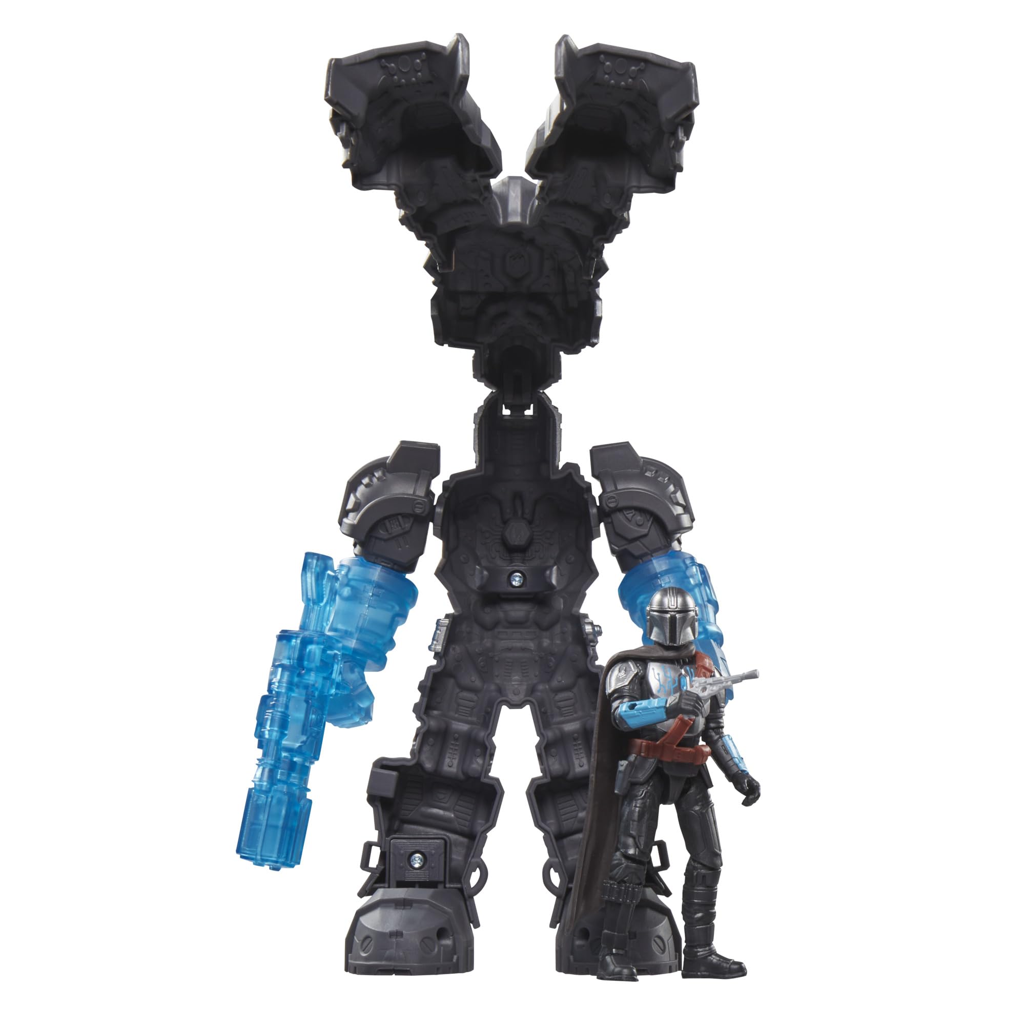 Star Wars The Mandalorian Mech Force Suit Action Figure Set | 4-Inch Figure | Ages 4+ 6