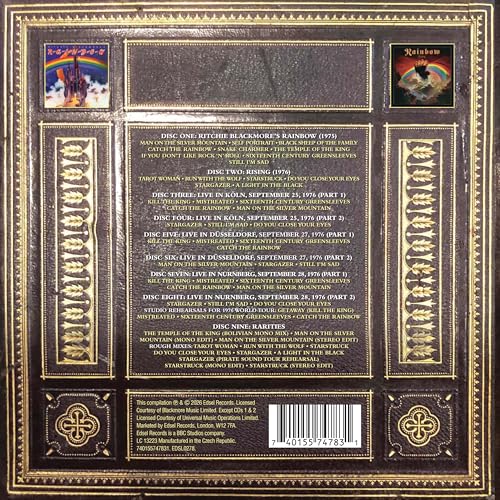 Rainbow - The Temple of The King 1975 – 1976 [Collector's Edition Box set]