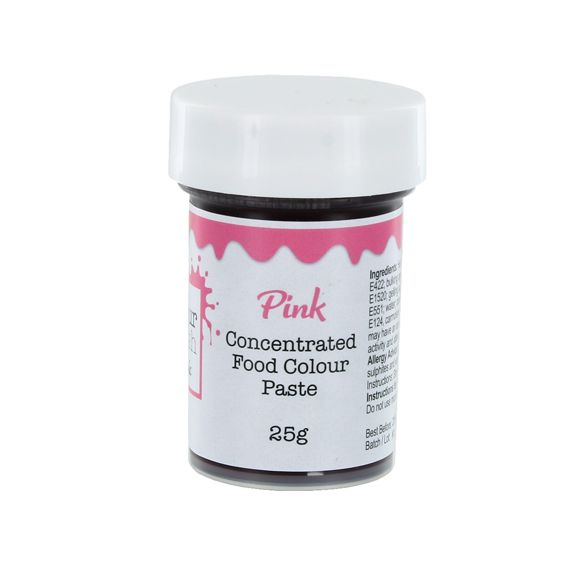 Colour Splash Concentrated Food Colouring Paste - Pink | 25g Pot | Vibrant Edible Colour for Baking 6