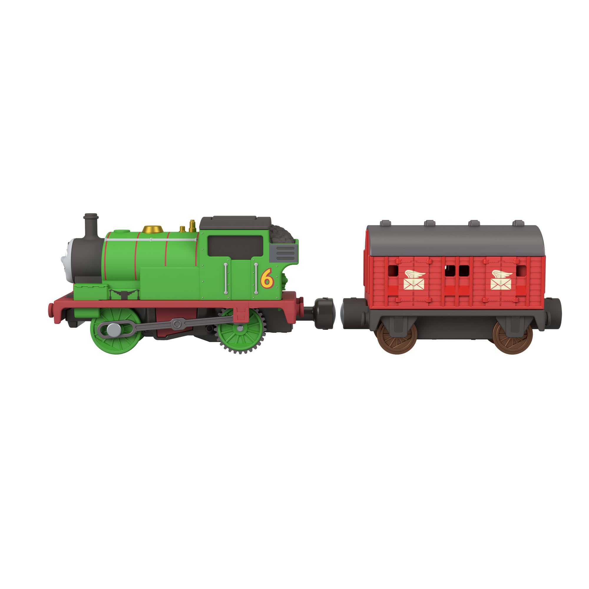 THOMAS & FRIENDS Motorized Toy Train - Percy by Fisher-Price | Battery-Powered | Ages 3Y+ 3