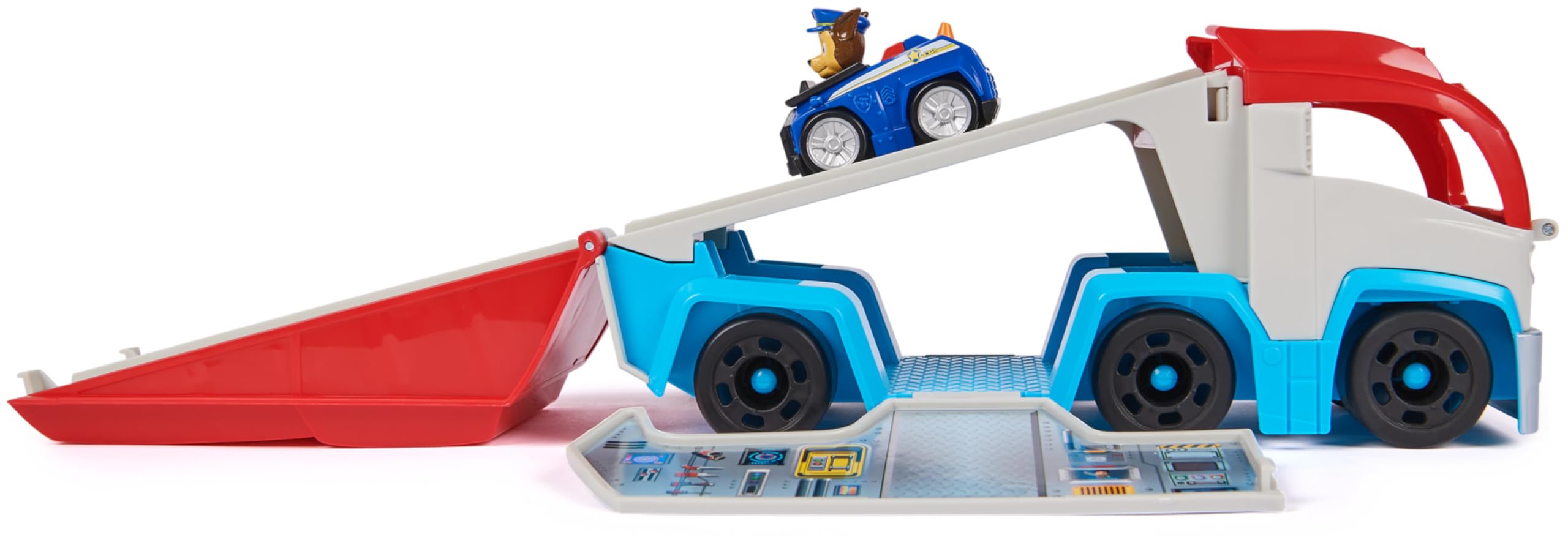 Paw Patrol Pup Squad Patroller Team Vehicle with Chase Racer Toy Lorry | Ages 3-9 | 2 Items 5