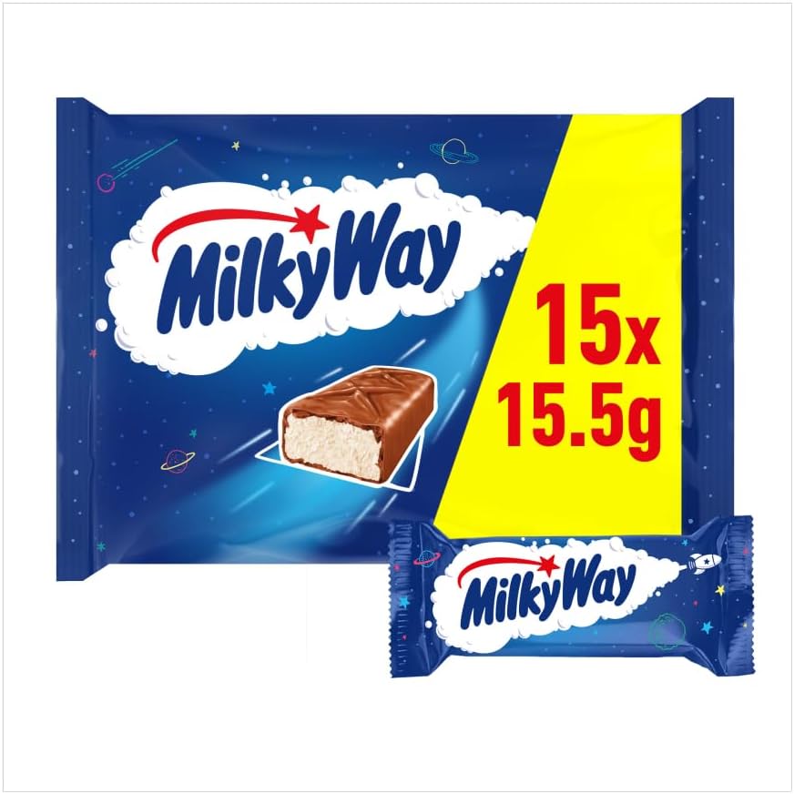Milky Way Fun Size Schokoriegel – Halloween-Partytütenfüllung, 15,5 oz Multipack