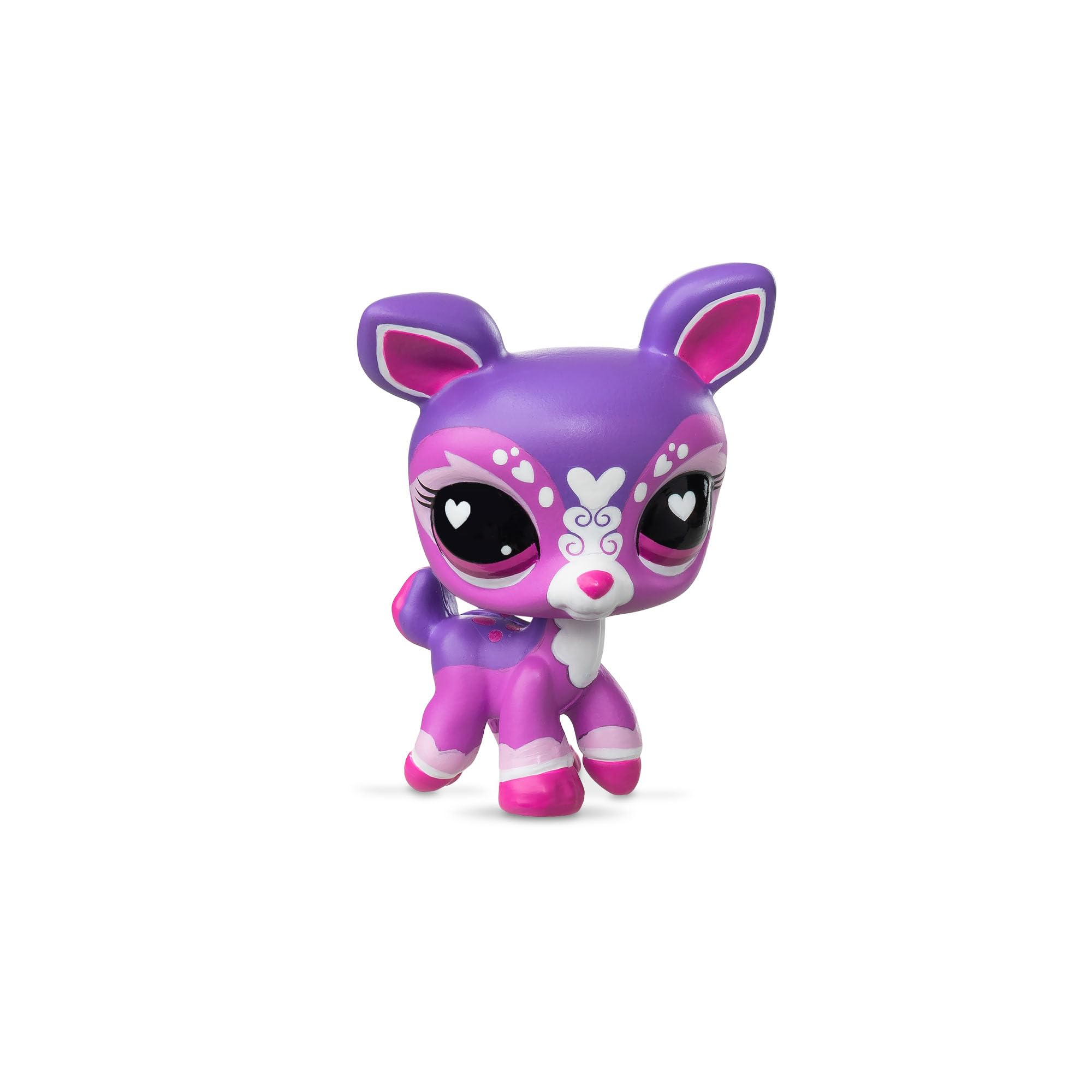 Littlest Pet Shop Preppy Deer Toy Figure - Series 5 Collectible Bobblehead with 9 Accessories | Ages 4+