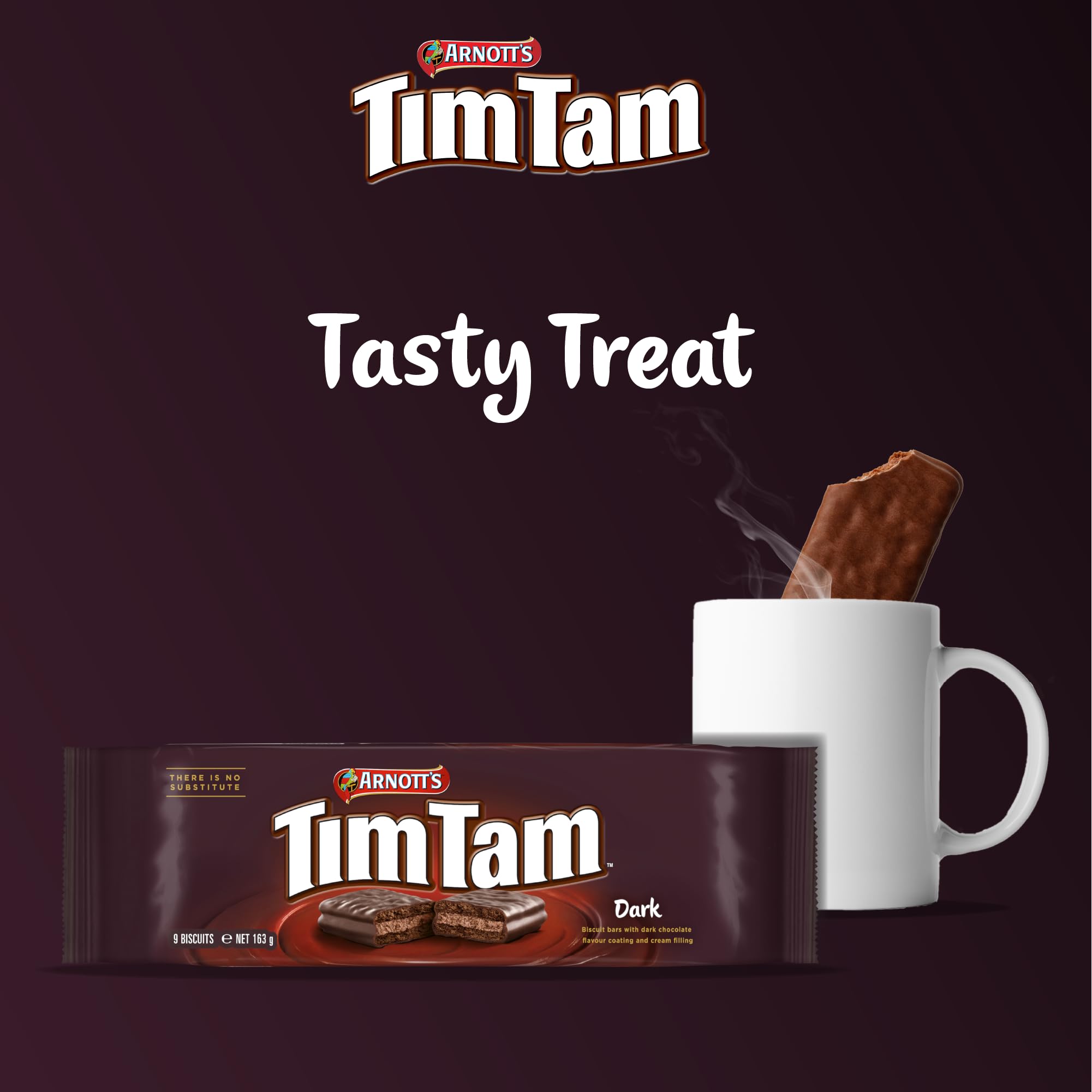 Tim Tam – Keksriegel mit dunklem Schokoladengeschmack (163 g) 3