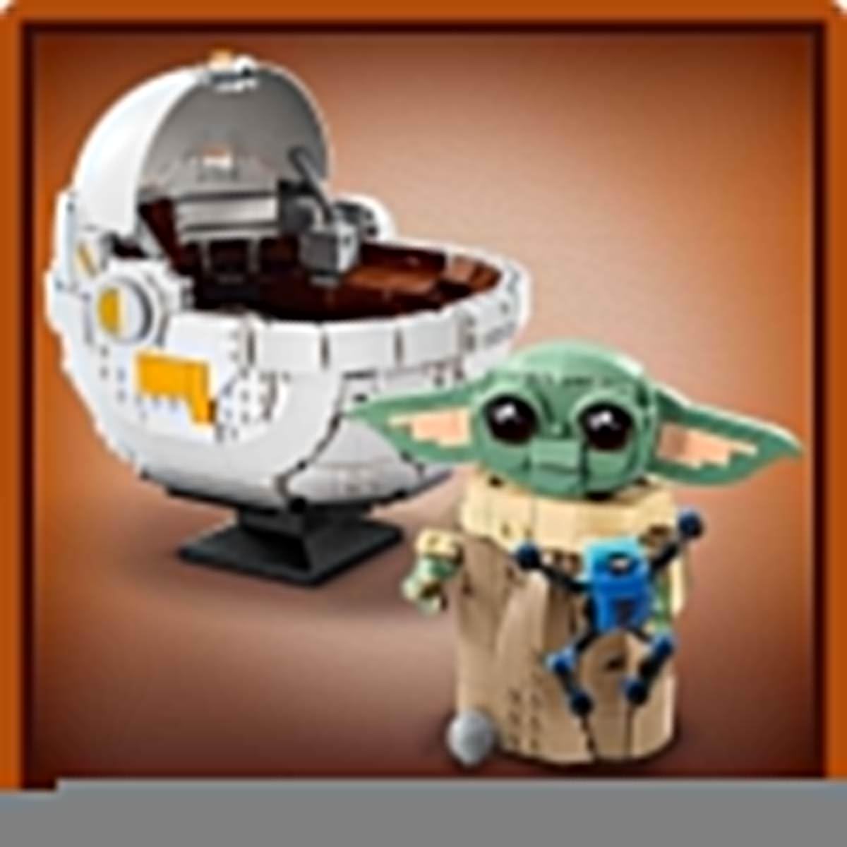 LEGO Star Wars 75403 Grogu with Hover Pram Building Set | 1048 Pieces | Age 10+