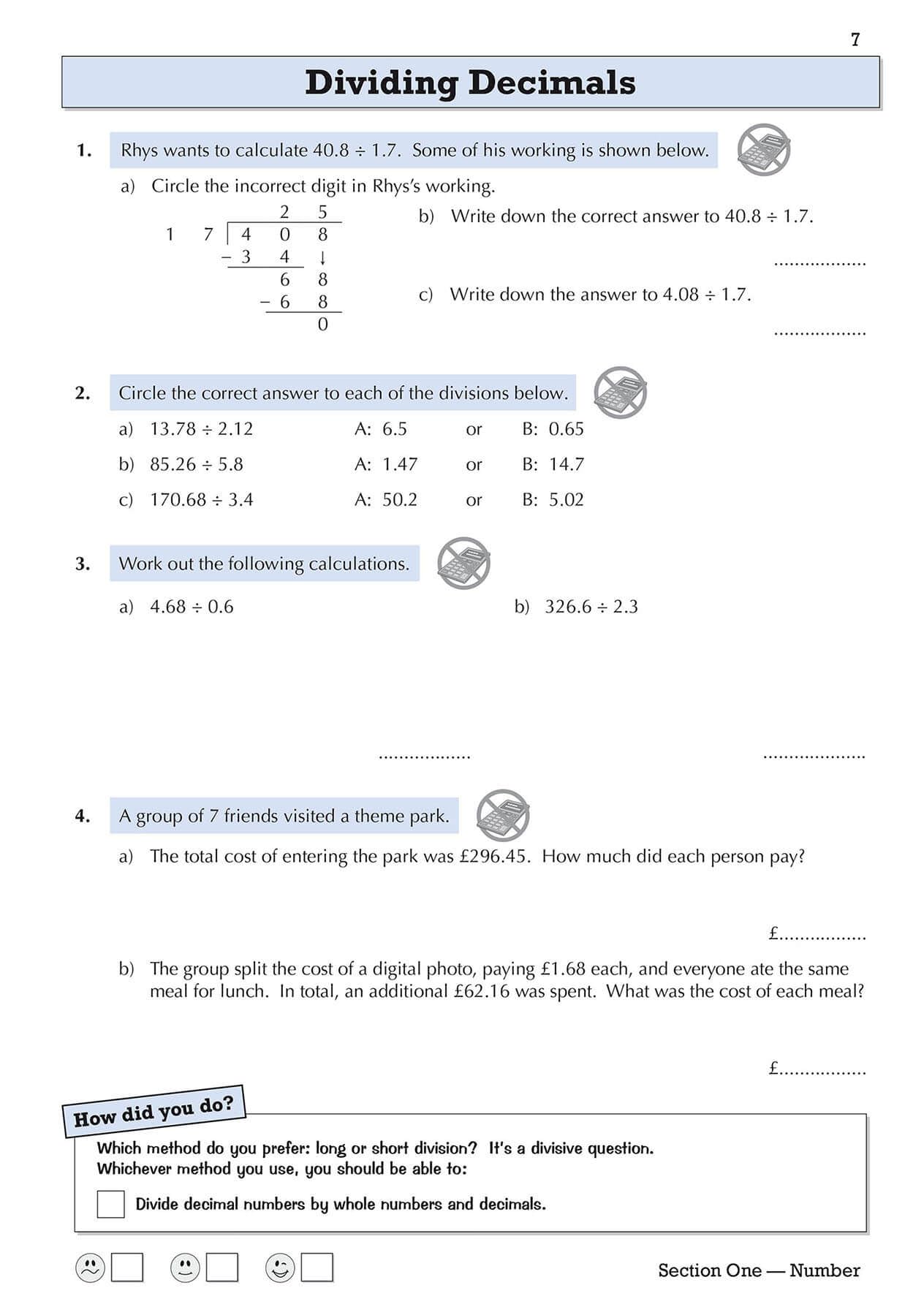 CGP KS3 Maths Year 8 Targeted Workbook (with answers) | Paperback | 96 Pages 5