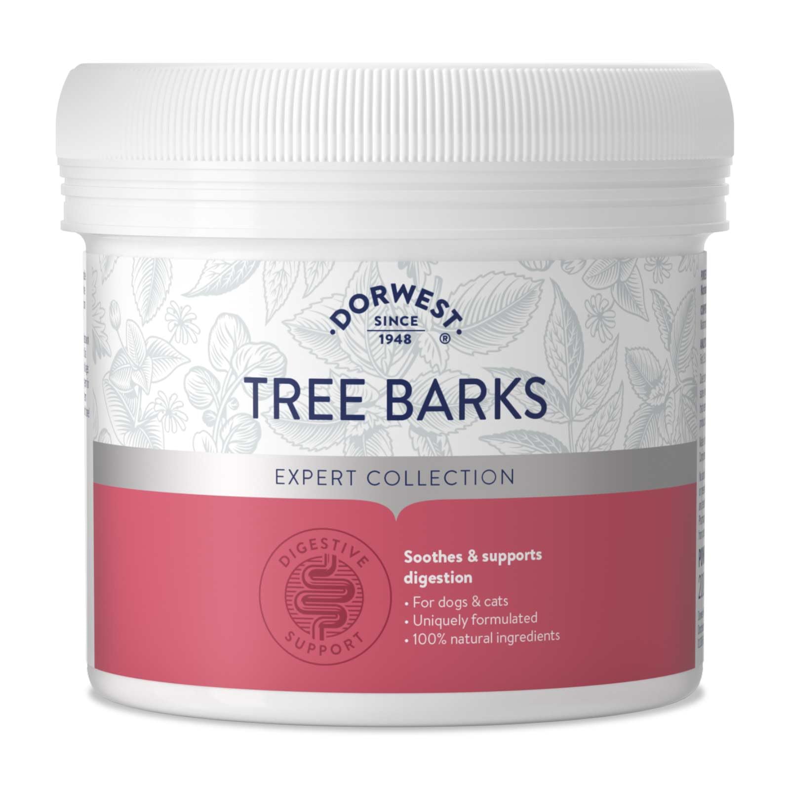 DORWEST HERBS Tree Barks Powder for Dogs and Cats - Soothes Digestion | 200g Powder | All-Natural Formula
