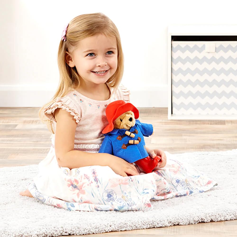 Paddington Bär Plüschtier – Klassischer blauer Dufflecoat mit Stiefeln, 24 cm 7
