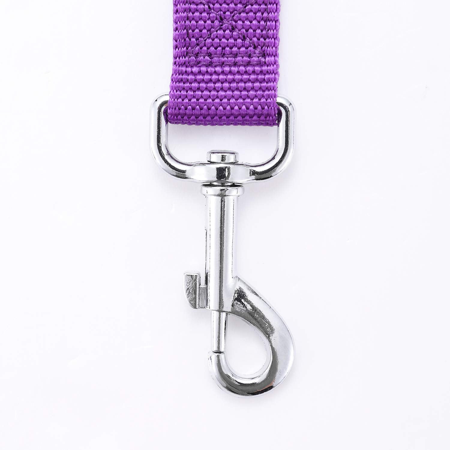 Siumouhoi Nylon Dog Training Leash - 1 Inch Wide, 10 Feet Long, Purple 4