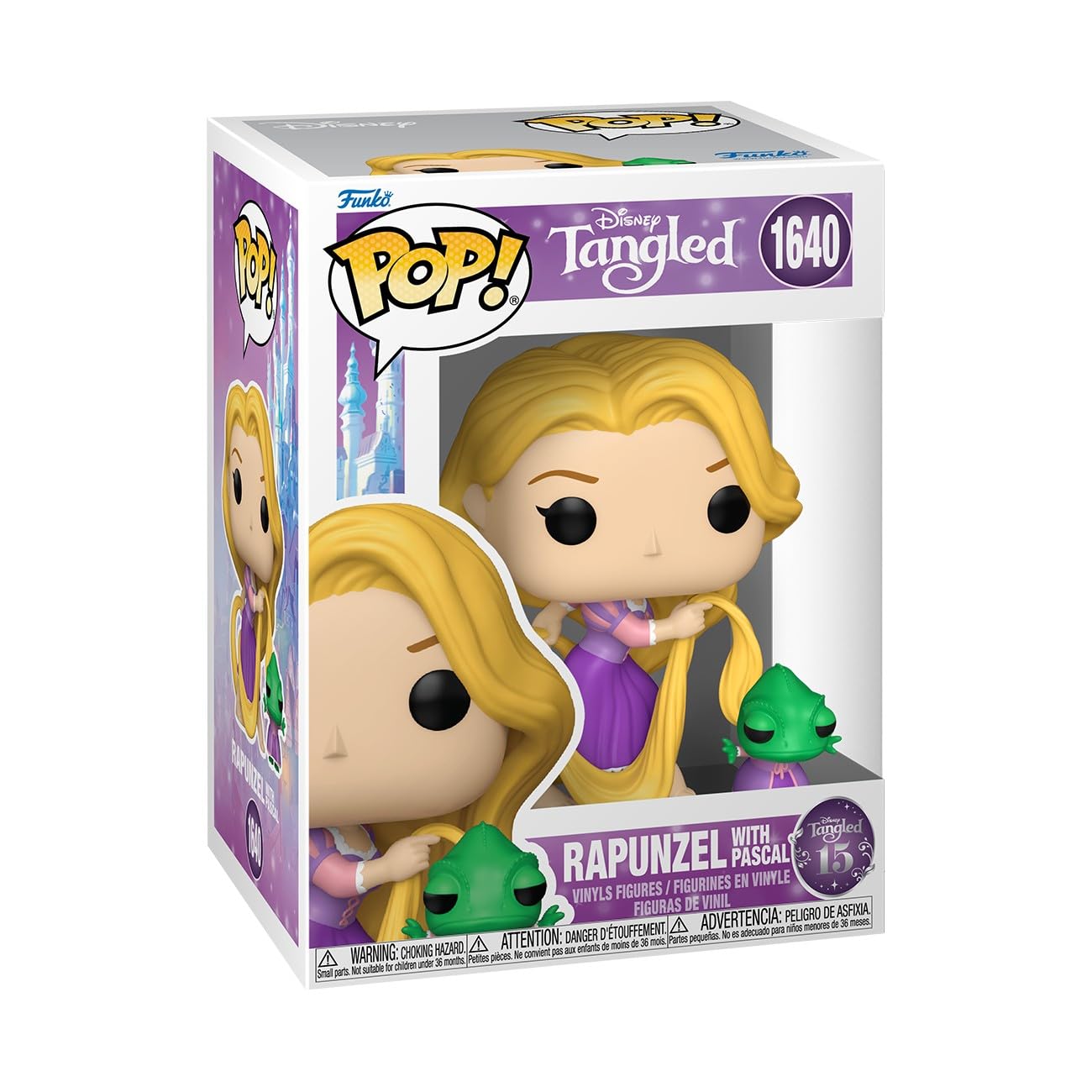 Funko Pop! & Buddy: Rapunzel & Pascal - Tangled Collectable Vinyl Figure Set | 2 Items