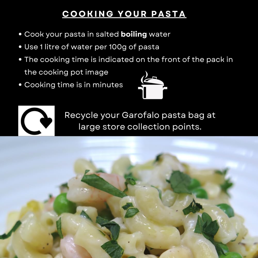 Garofalo Elbow Macaroni Pasta - High Protein, Vegan | 500g 5