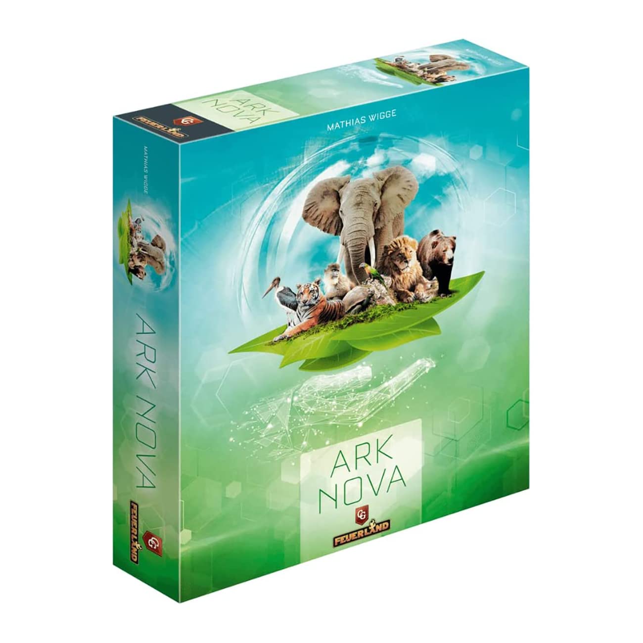 Capstone Games Ark Nova Board Game | Ages 14+ | 1-4 Players | 90-150 Minutes Playing Time