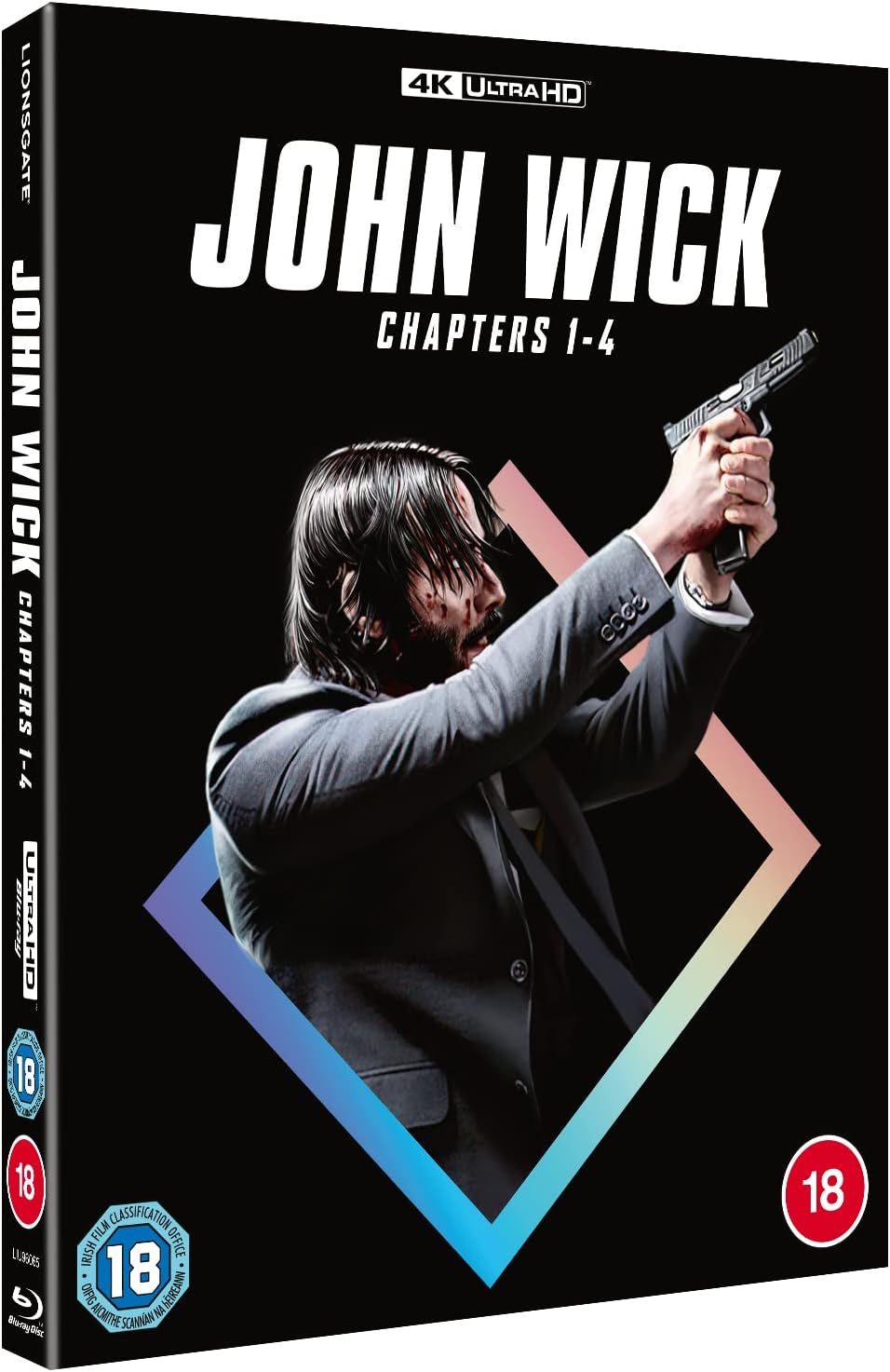John Wick 1 - 4 Box Set (4K UHD) [Blu-ray] 3