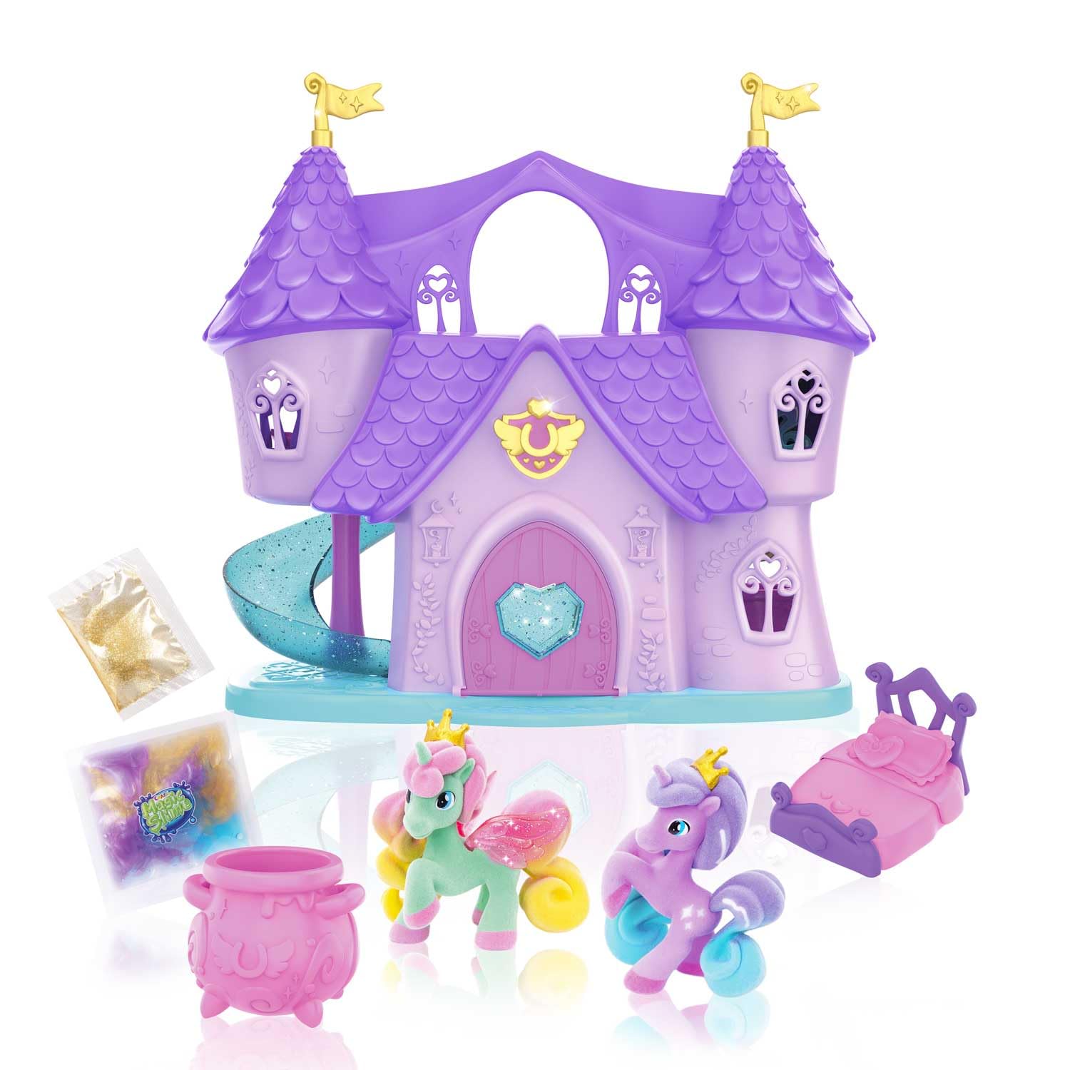 CRAZE Magic Ponys School Playset with Glow-in-the-Dark Pony Figure | Ages 3+