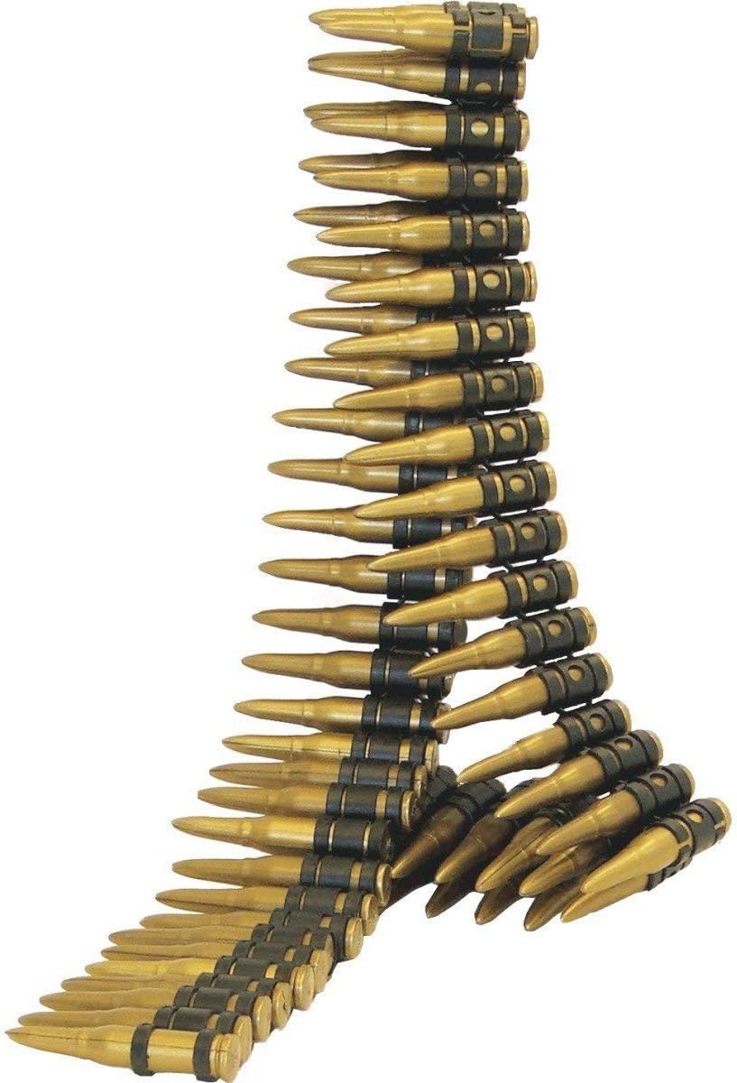 Smiffys Bullet Belt - Adult Unisex Costume Accessory, Gold