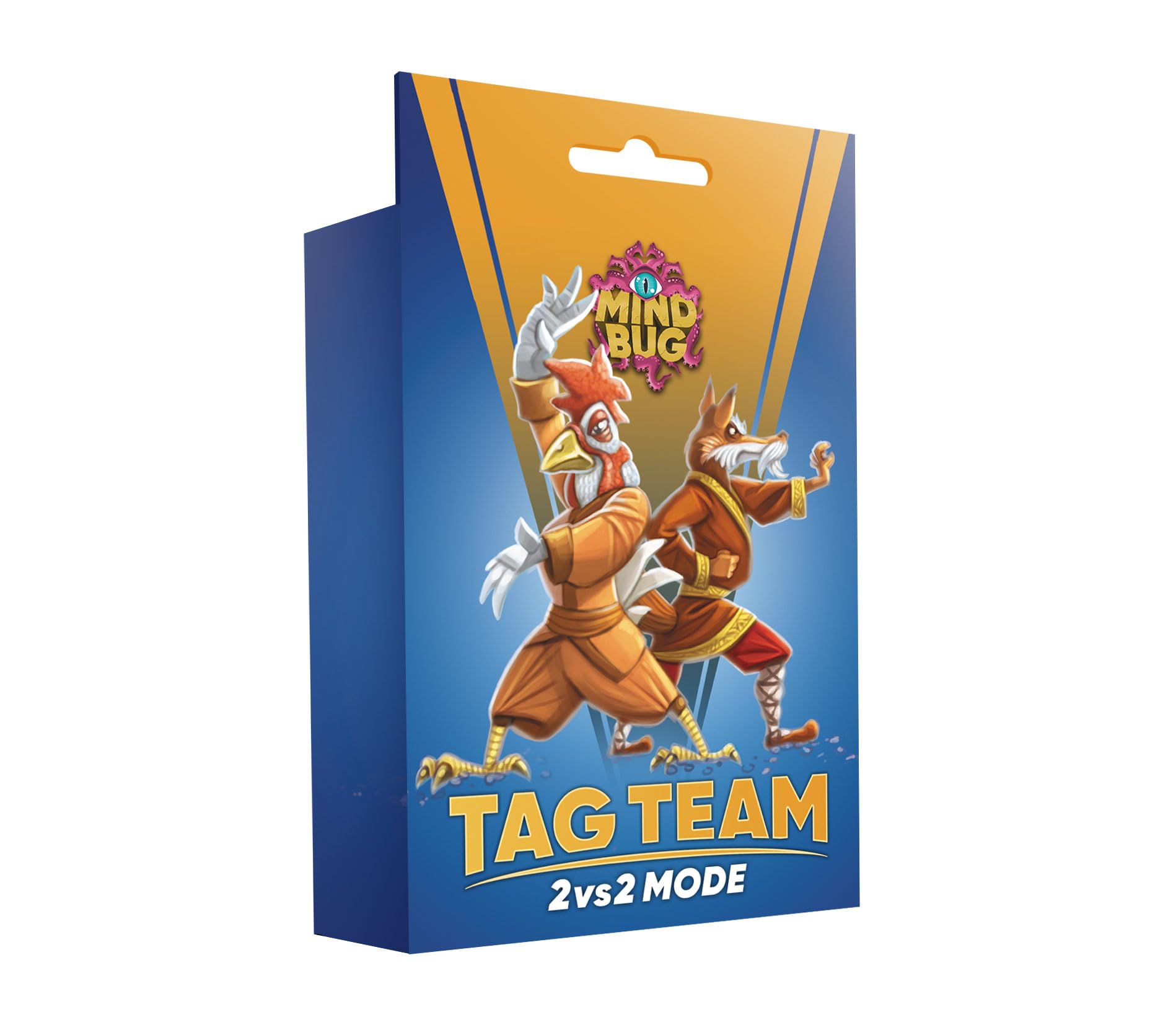 Nerdlab Games Mindbug: Tag Team Expansion | 2-vs-2 Card Game | Ages 8+ | 15-25 Min