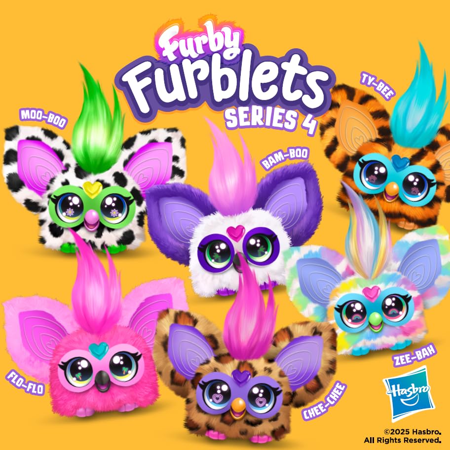 Furby Bam-Boo Panda Mini Plush Interactive Electronic Toy