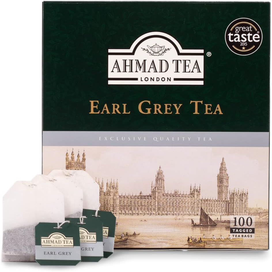 Ahmad Tea - Earl Grey Schwarztee (100 Teebeutel) 6