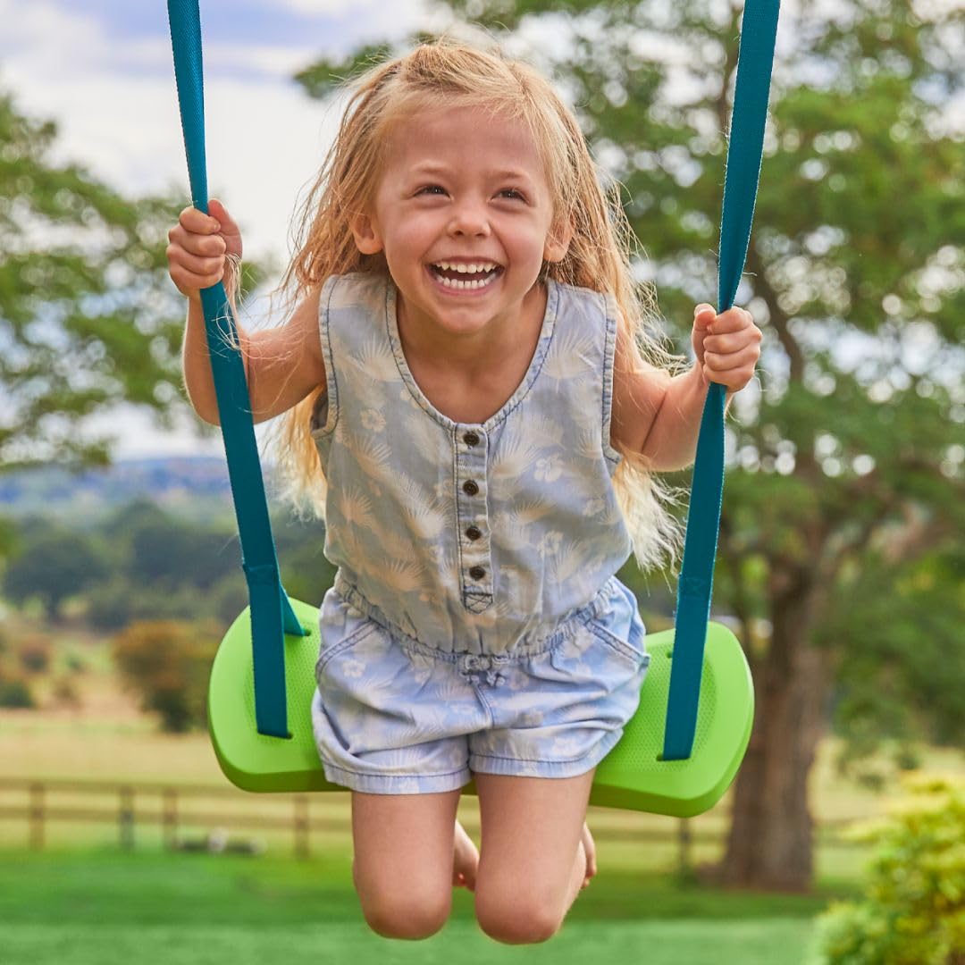 TP Toys Rapide Swing Seat - Green | Fits Most Frames | Max User Weight 60kg | Ages 3+