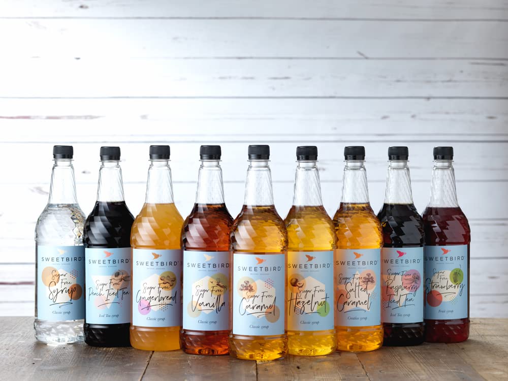 Sweetbird Sugar-Free Lemon Iced Tea Syrup - Vegan Friendly | 1 Litre 4